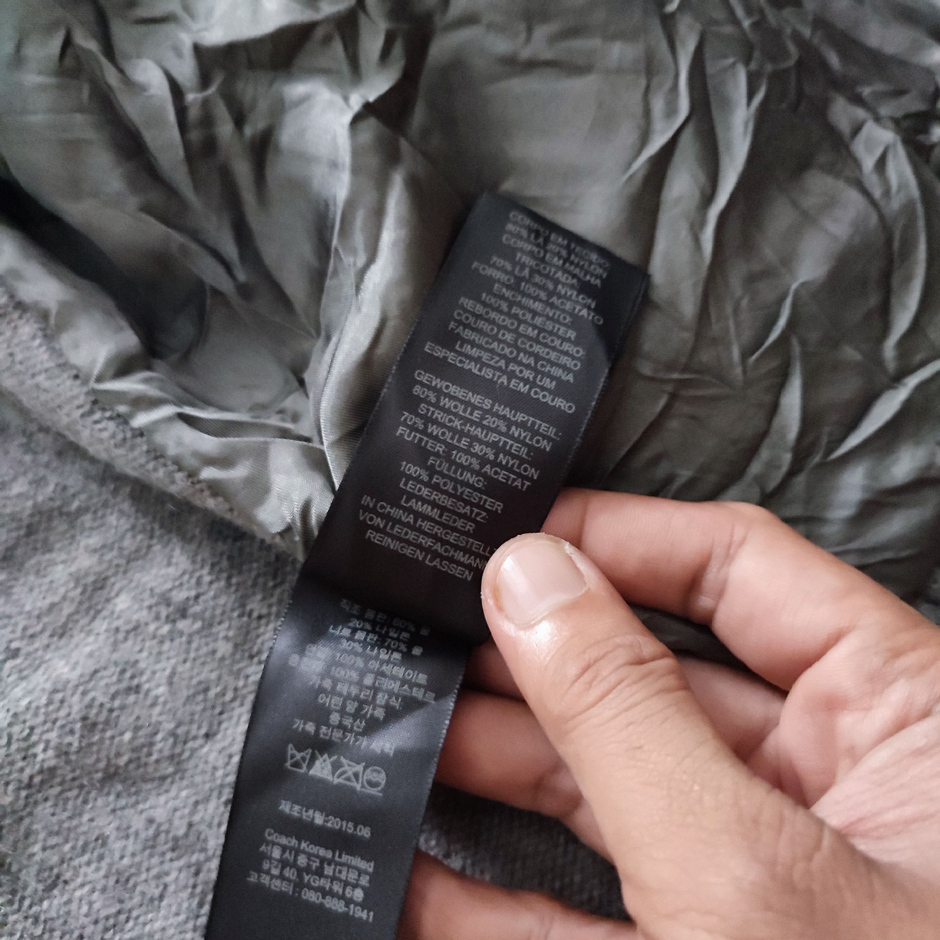 Coach × Designer 🔥STEALS🔥Rare Coach New York Insulated Knitwear Jacket Size US XS / EU 42 / 0 - 8 Thumbnail