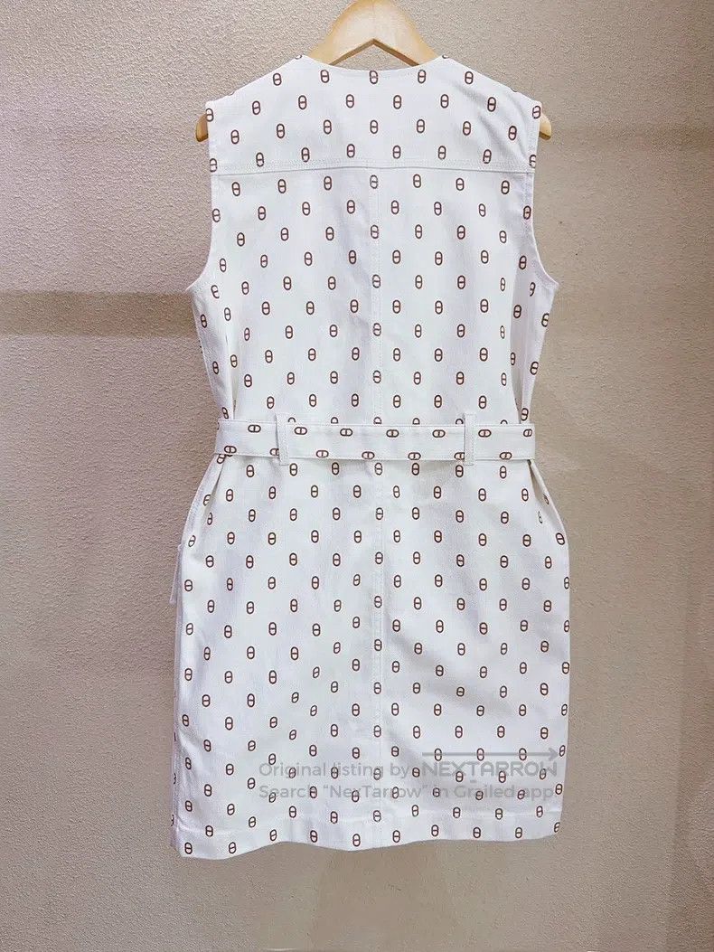 Hermes Hermes Pig Nose Printed Dress Size XS / US 0-2 / IT 36-38 - 2 Thumbnail