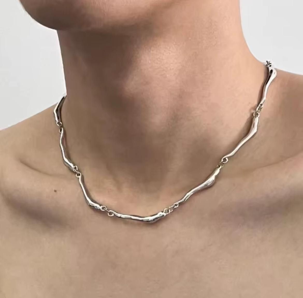 Jewelry Y2K Silver Necklace Size ONE SIZE - 2 Thumbnail