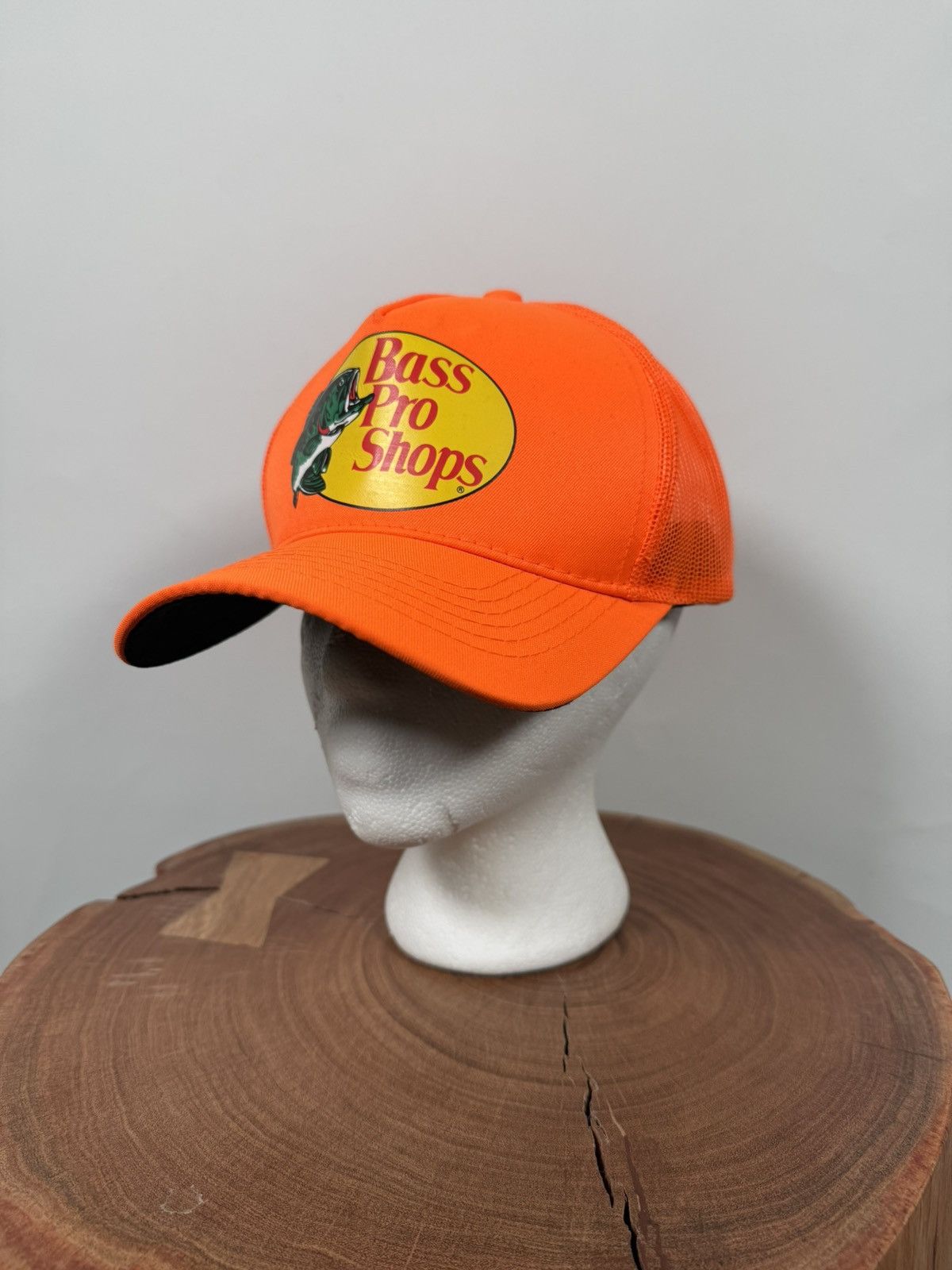 Bass Pro Shops Bass Pro Shops Orange Trucker Hat Size ONE SIZE - 1 Thumbnail