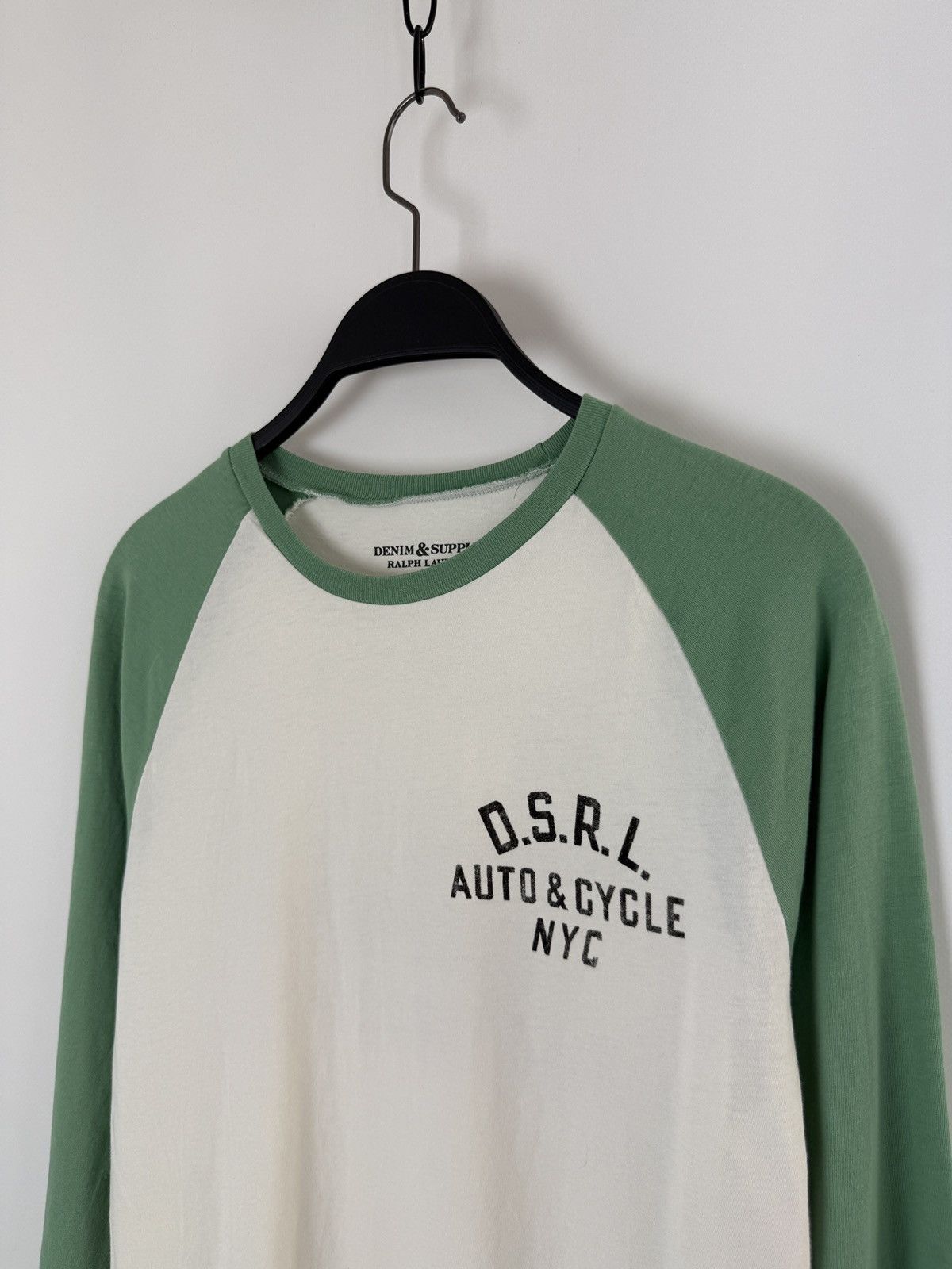 Denim & Supply Ralph Lauren Denim&Supply RL Two Tone Graphic Jersey Long Sleeve Size US S / EU 44-46 / 1 - 2 Thumbnail