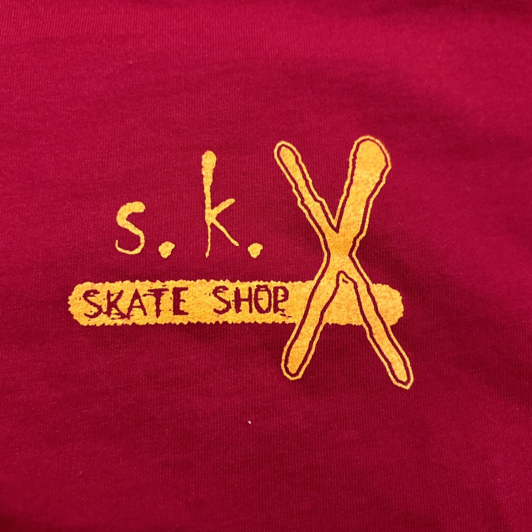 Vintage VINTAGE SKX Skate Shop T Shirt Men's L Red Skateboarding Security 90s Grunge Hazelton PA Size US L / EU 52-54 / 3 - 2 Thumbnail