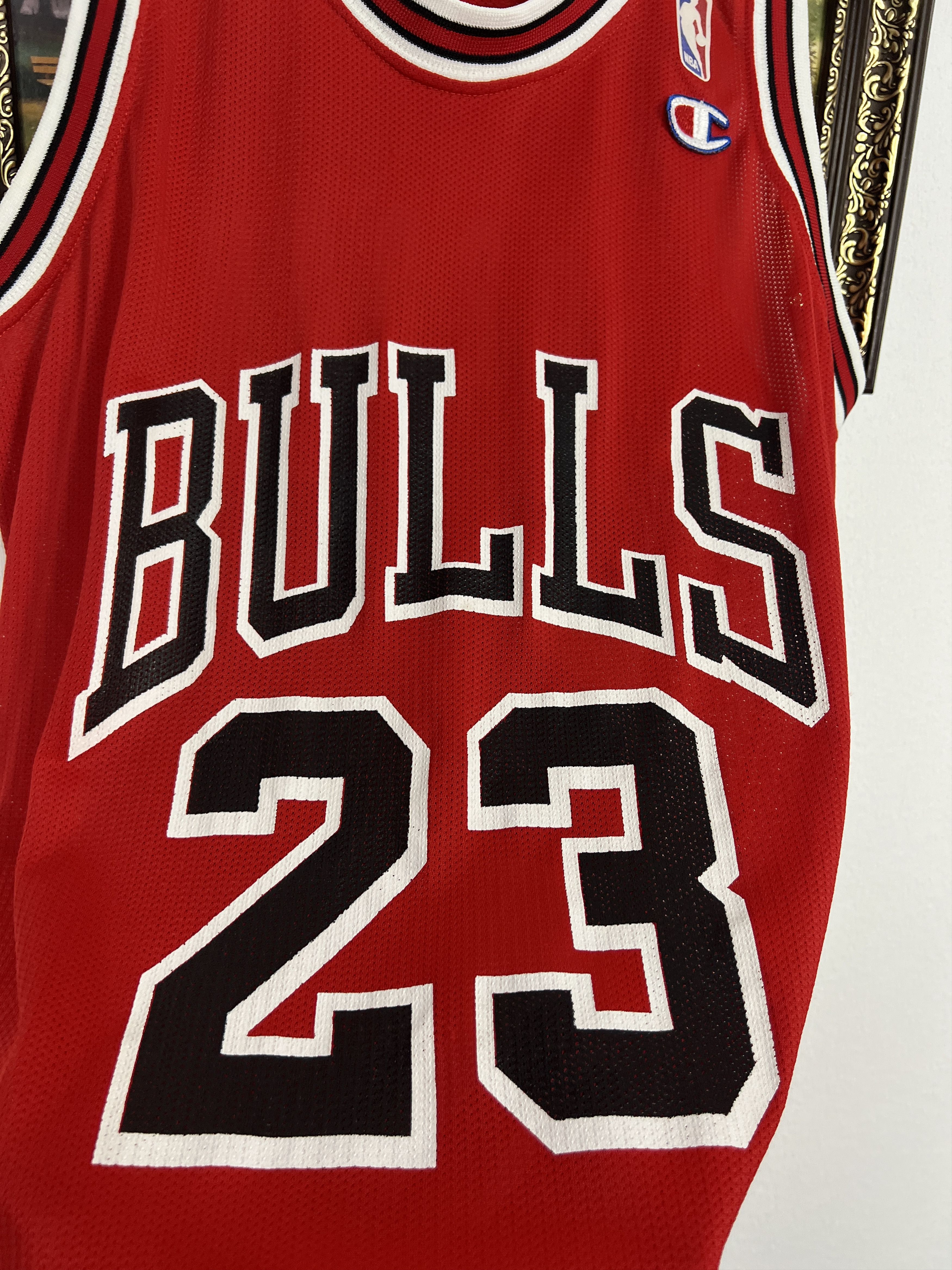 Champion Vintage 90's Champion Chicago Bulls Jordan Jersey Shirt NBA Size US M / EU 48-50 / 2 - 3 Thumbnail