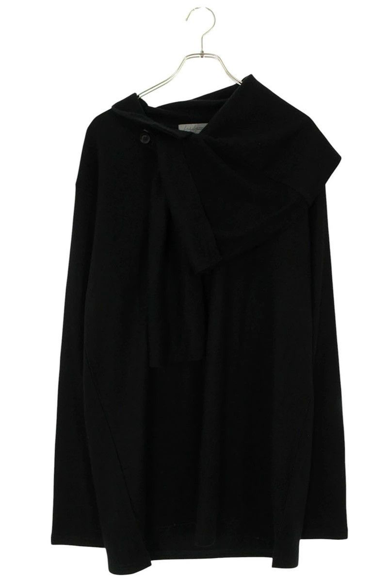 YOHJI YAMAMOTO POUR HOMME/Neck design wool knit