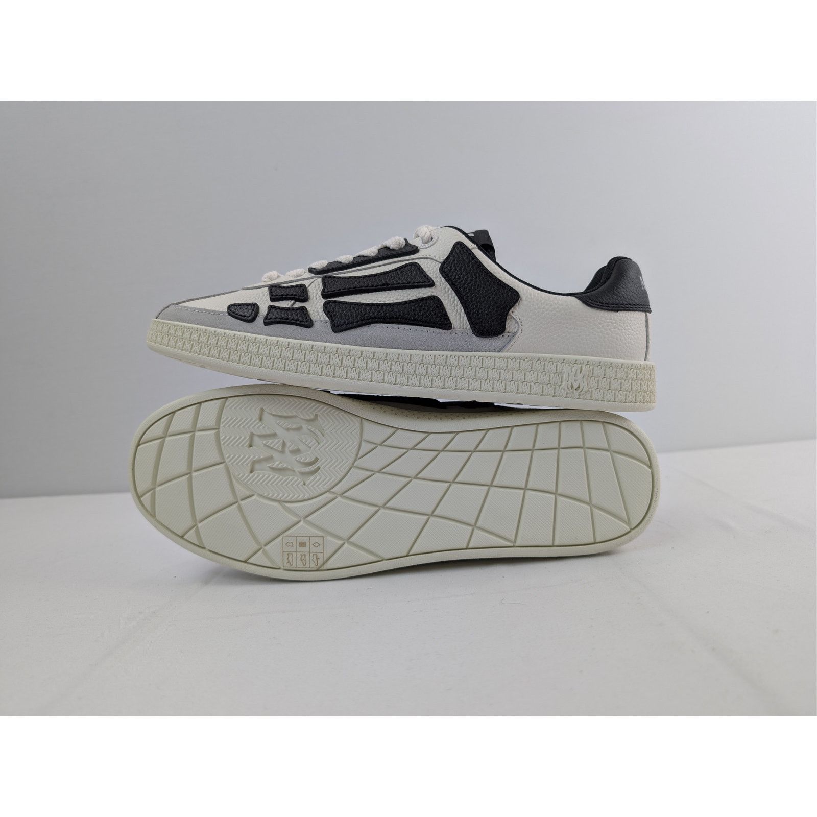 Amiri o1rshd1 Q:2 / Pacific Bones Sneakers in Black Size US 10 / EU 43 - 13 Thumbnail