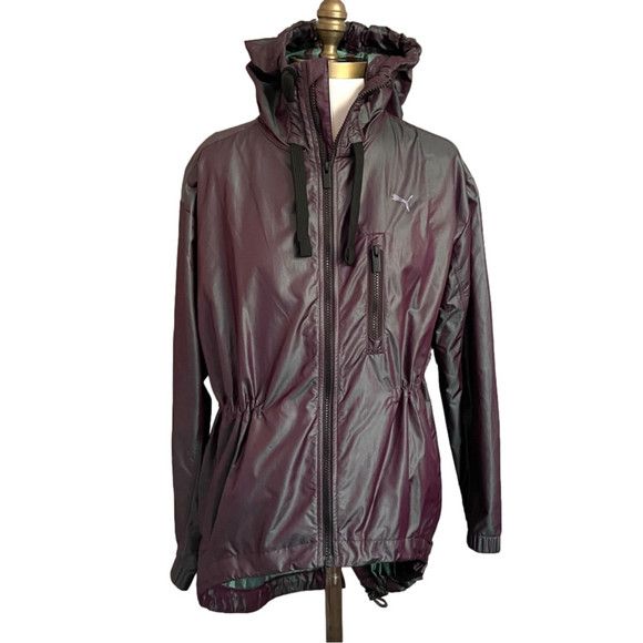 Puma Puma Purple Green Explosive Windbreaker - S, oversized Size S / US 4 / IT 40 - 2 Thumbnail