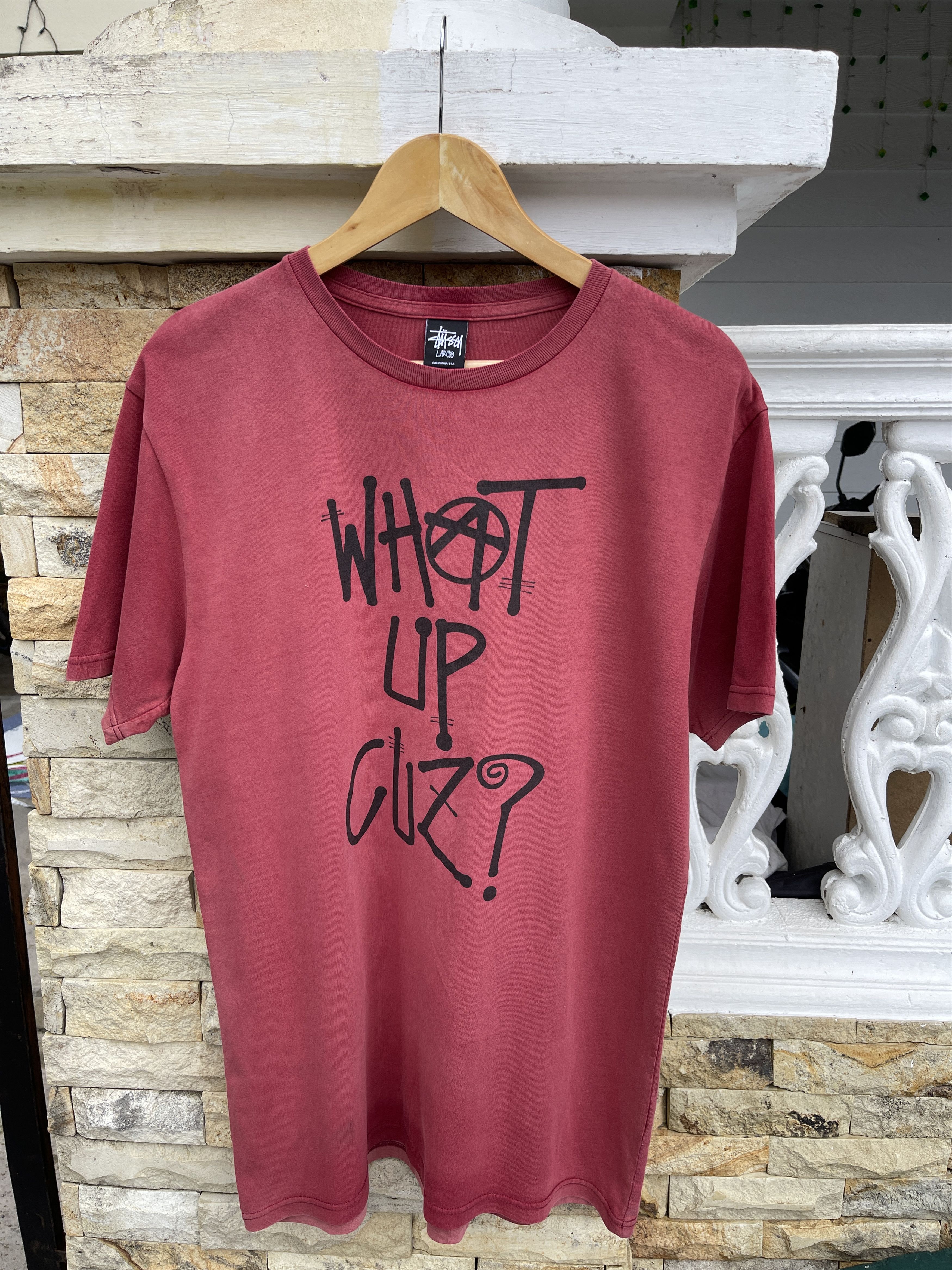 Stussy Rare🔥Vintage Stussy Sun Faded Thrashed Tee Size US M / EU 48-50 / 2 - 1 Thumbnail