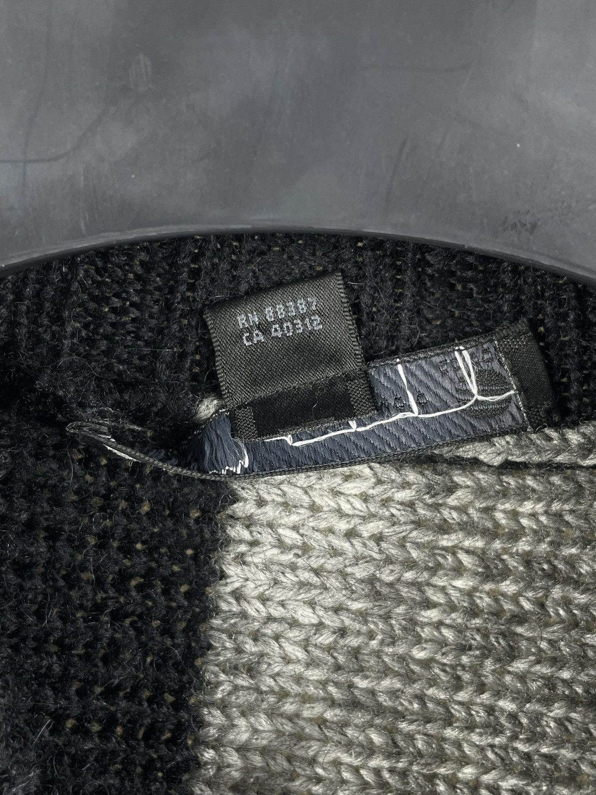 Adidas × Y-3 × Yohji Yamamoto Y-3 Yohji Yamamoto Alpaca Wool Colorblock Poncho Sweater Size US M / EU 48-50 / 2 - 14 Thumbnail
