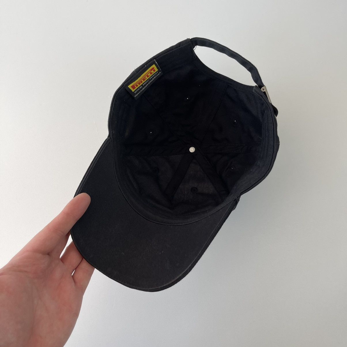 Pirelli Pirelli F1 1ST Embroidered Logo P Zero Vintage Baseball Cap Size ONE SIZE - 8 Thumbnail