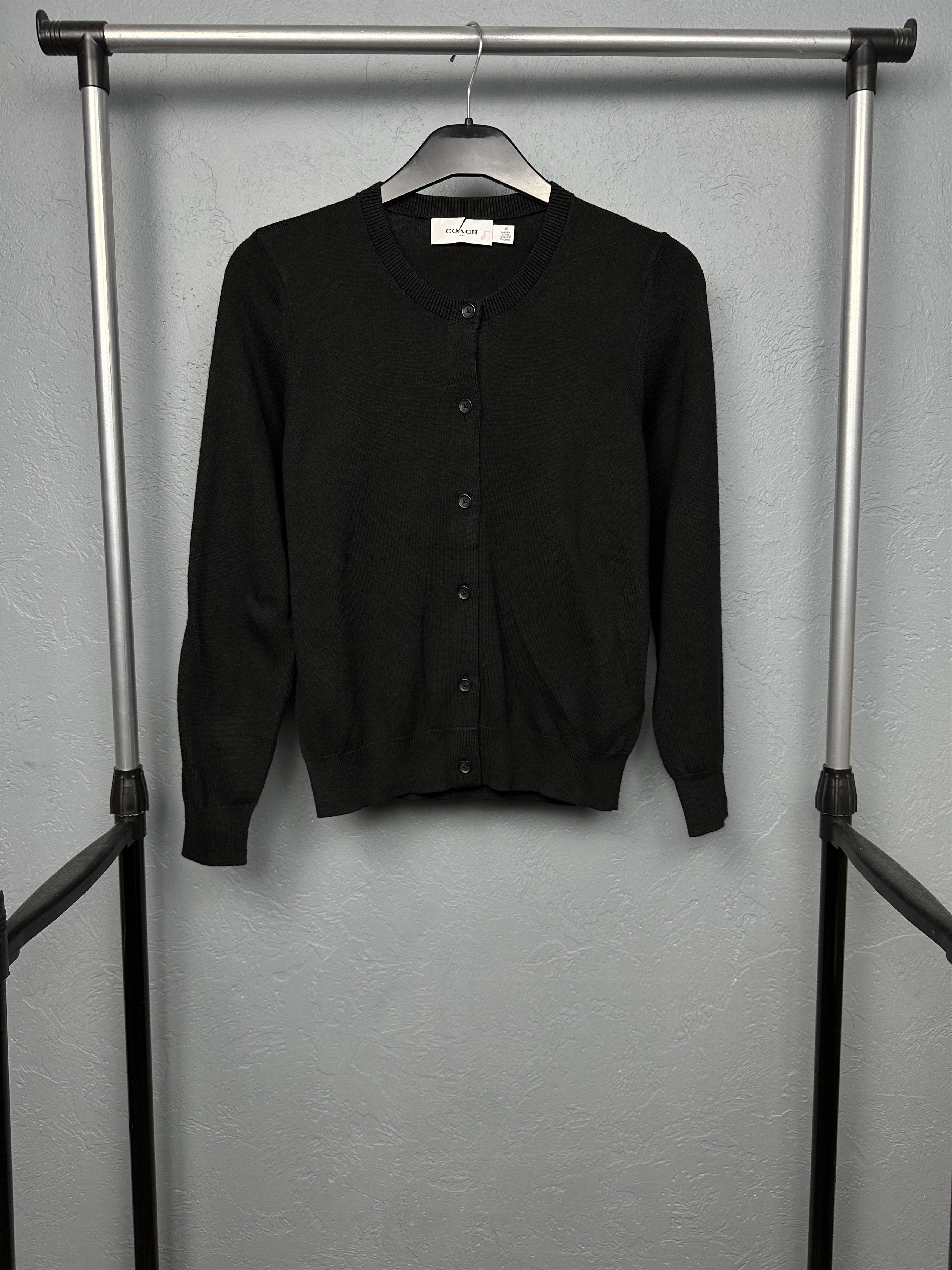 Coach Coach New York Womens Knit Sweater Cardigan Size XS / US 0-2 / IT 36-38 - 1 Thumbnail