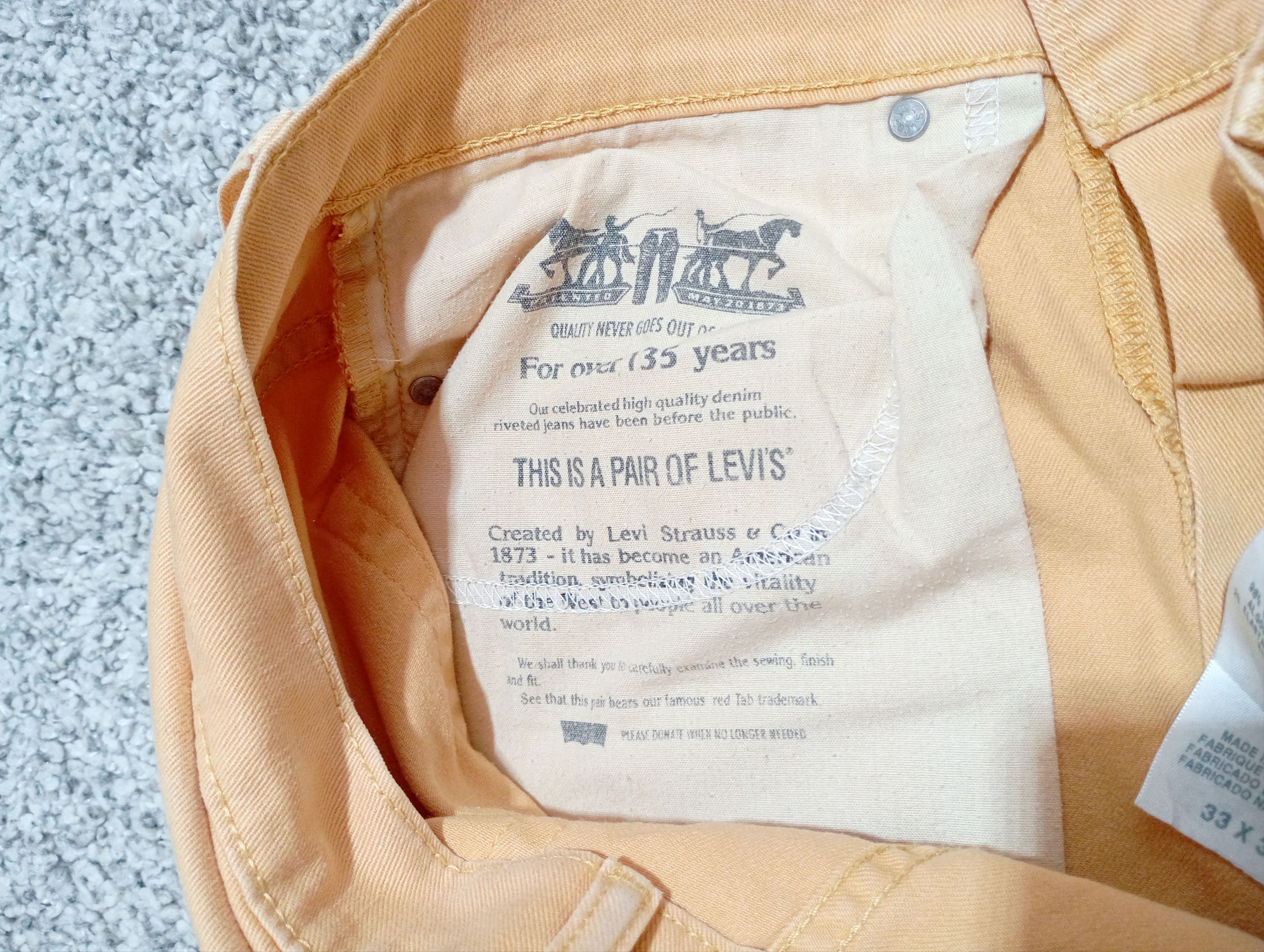 Levi's Levi's 511 Made in Columbia Vintage Denim Pants Size 33 Size US 33 - 7 Thumbnail