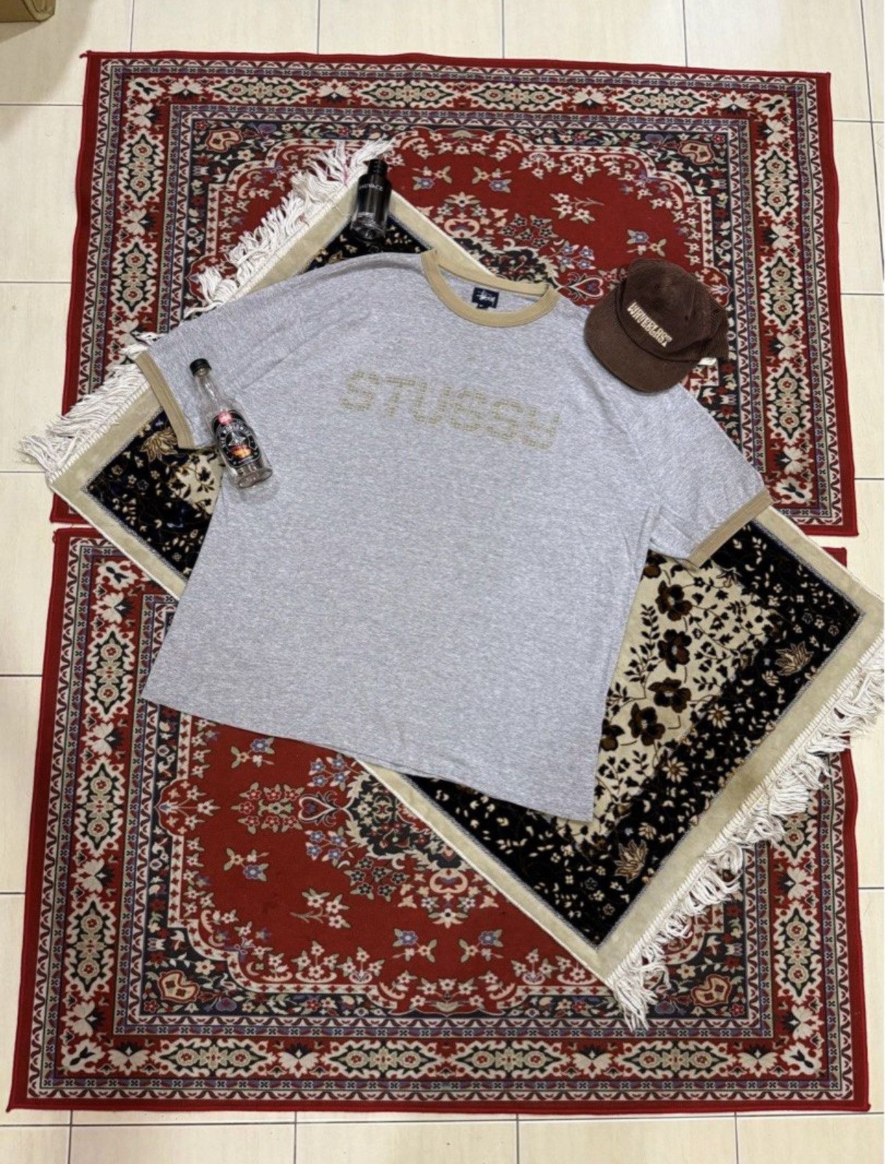 Stussy × Vintage 🔥Rare!! Vintage Stussy 90s Ringer T-Shirt Size US XL / EU 56 / 4 - 1 Thumbnail