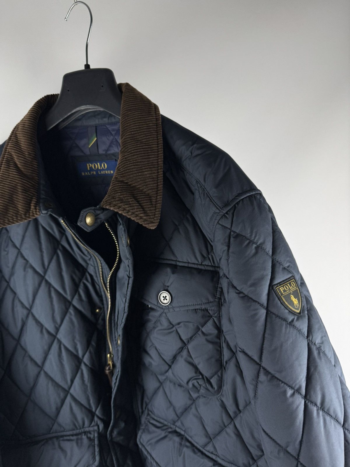 Polo Ralph Lauren Polo Ralph Lauren The Beaton Black Diamond Quilted Corduroy Size US XL / EU 56 / 4 - 2 Thumbnail