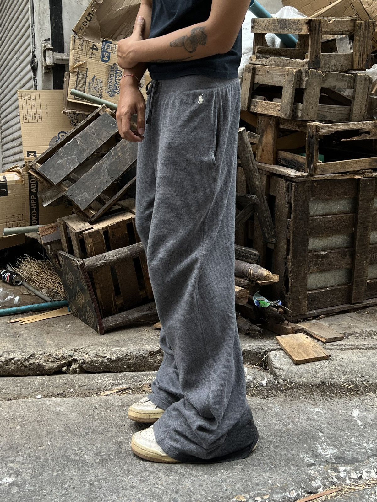 Polo Ralph Lauren × RRL Ralph Lauren × Ralph Lauren Polo Ralph Lauren Flared Sweatpant Size US 32 / EU 48 - 3 Thumbnail