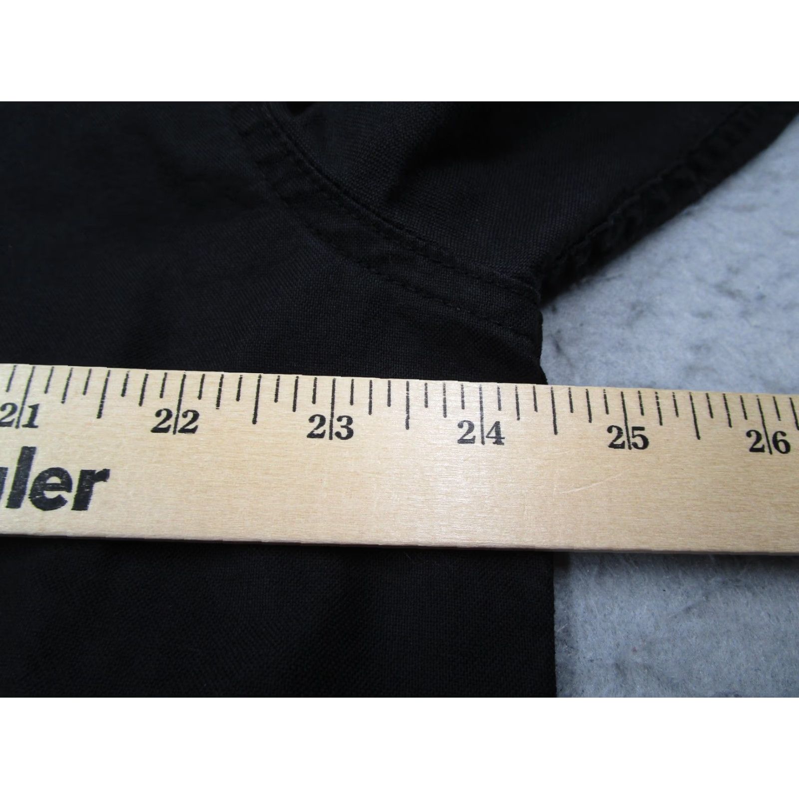 Zara VINTAGE Zara Men's Shirt XL Long Sleeve Button Down Casual Modern Cotton Twill Black Pockets 2010s Size US XL / EU 56 / 4 - 6 Thumbnail