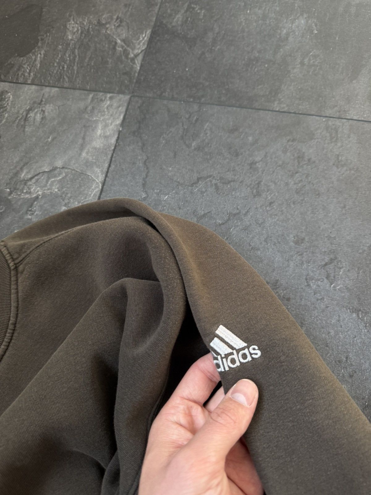 Adidas × Streetwear × Vintage Vintage adidas big logo distressed sweatshirt Size US XL / EU 56 / 4 - 11 Thumbnail