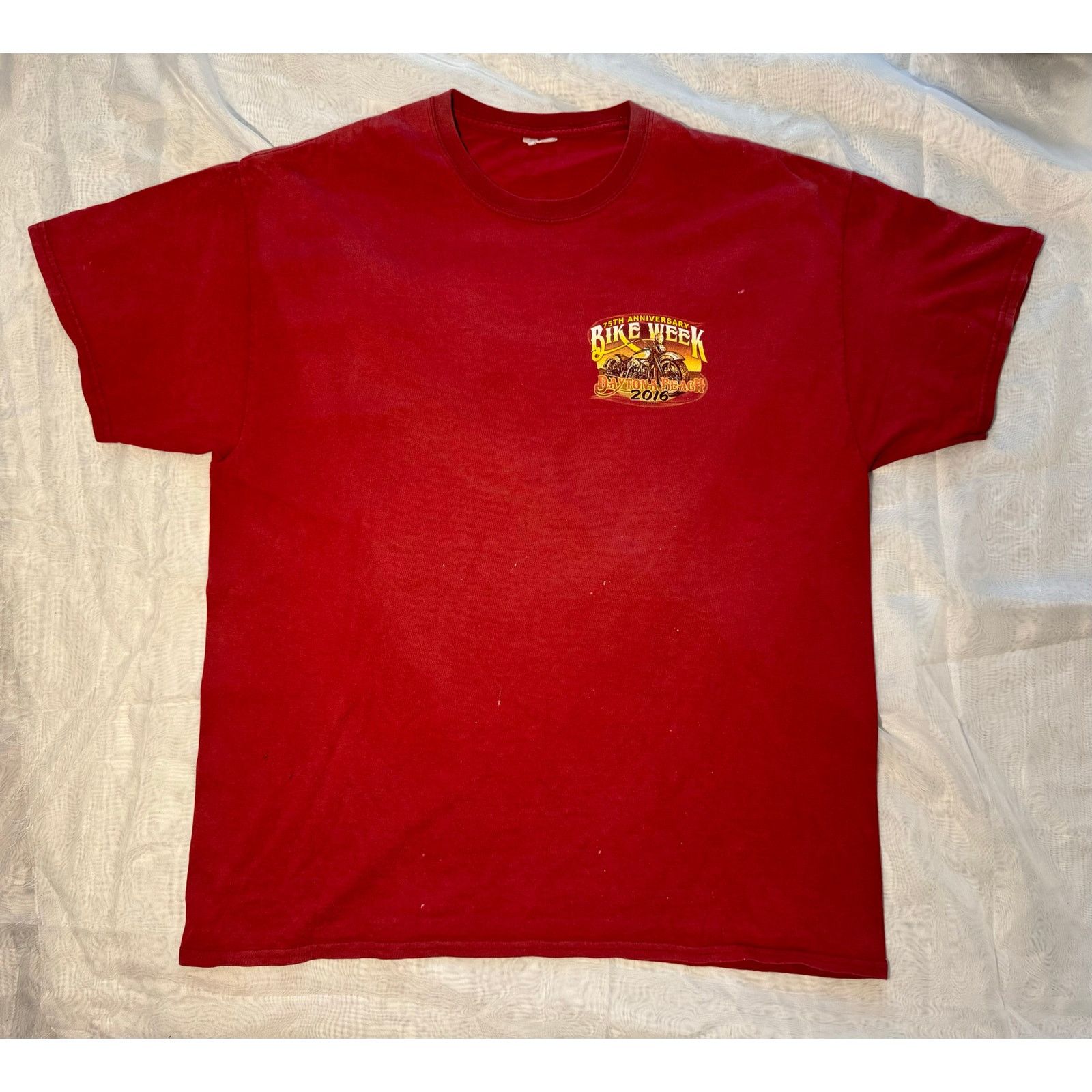 American Apparel Bike Week 2016 75th Daytona Florida Shirt Size US L / EU 52-54 / 3 - 2 Thumbnail