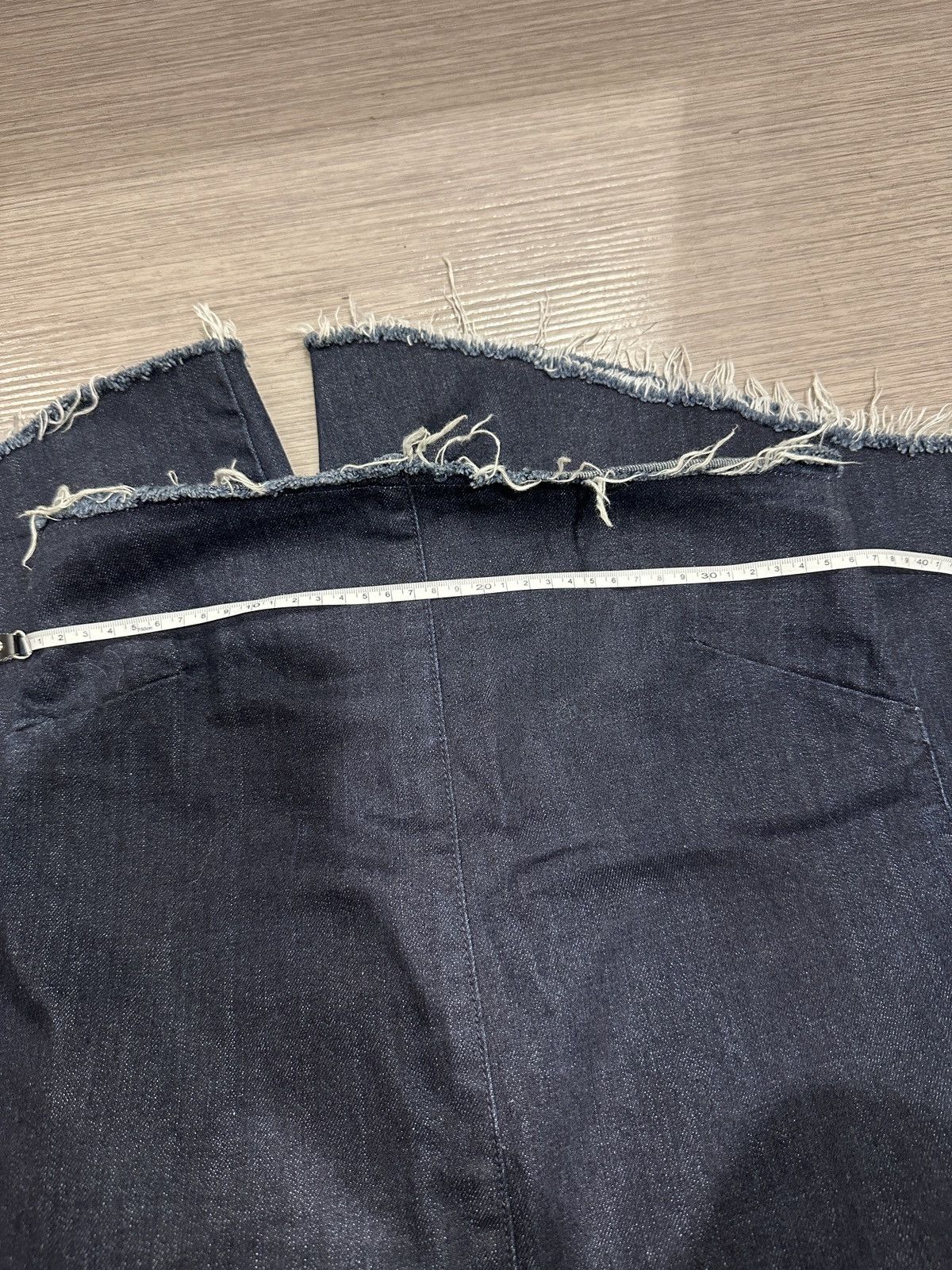 Marques'Almeida Marques Almeida all blue women aged jumpsuit denim/US4 Size S / US 4 / IT 40 - 6 Thumbnail