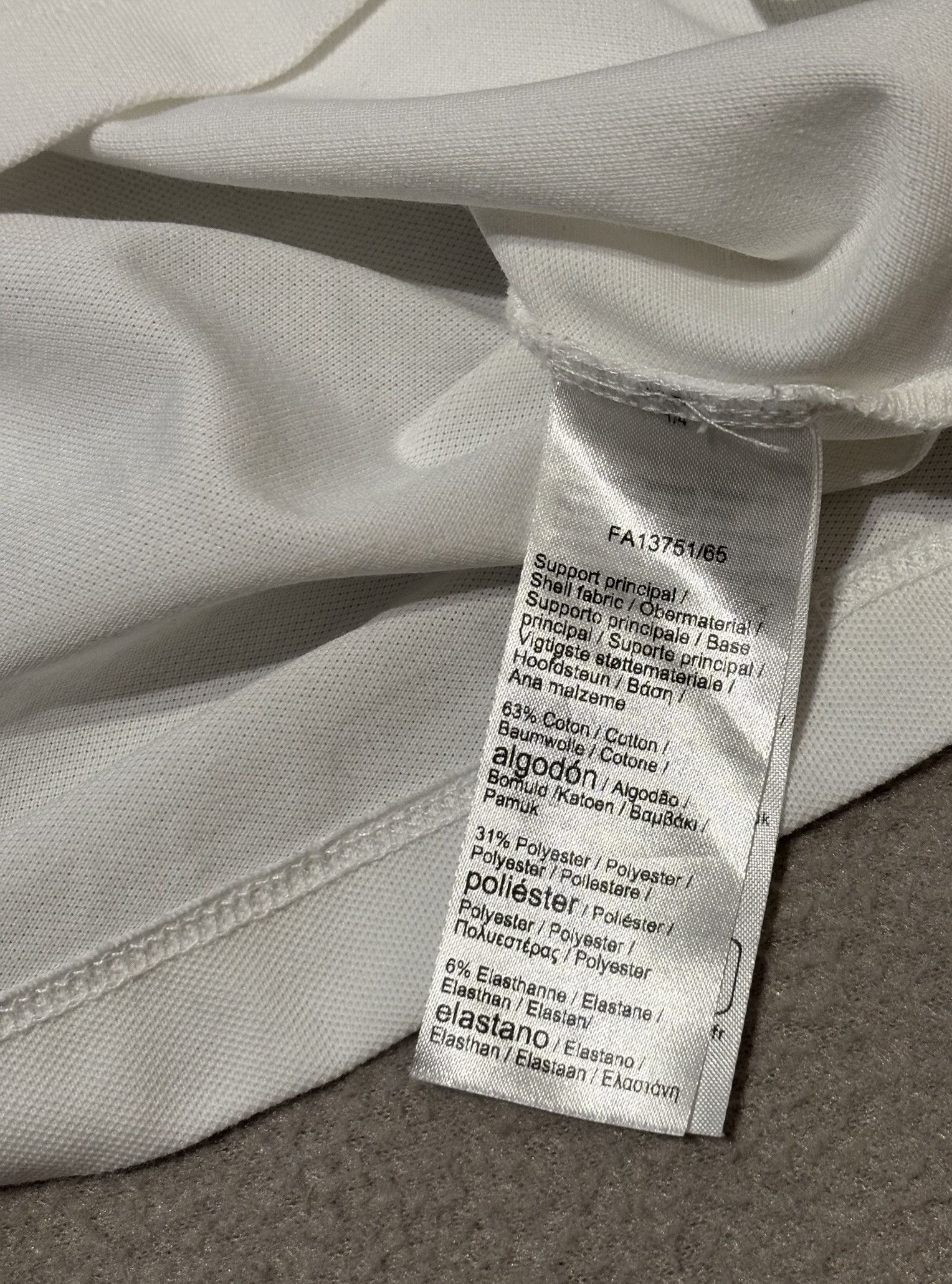Lacoste Lacoste Polo White Large Size US L / EU 52-54 / 3 - 10 Thumbnail