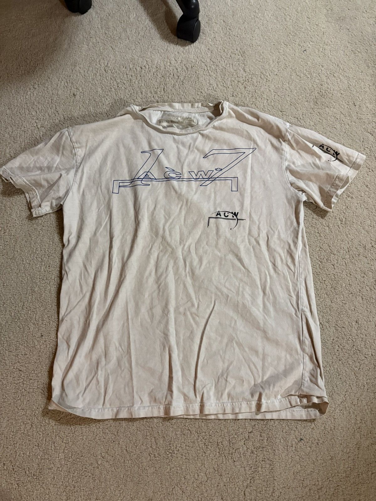 A-COLD-WALL* a cold wall rare t-shirt Size US S / EU 44-46 / 1 - 1 Thumbnail