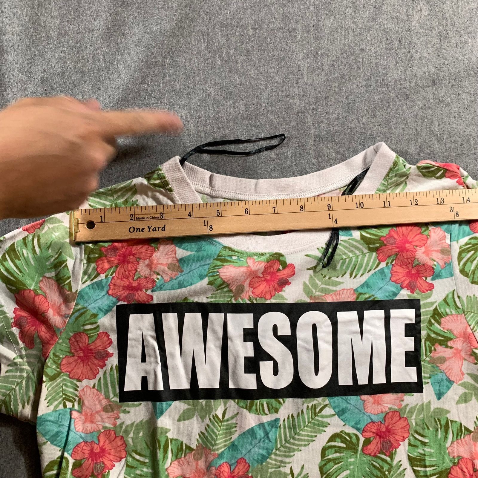 H&M H&M AWESOME Shirt Women Extra Small Floral Size XS / US 0-2 / IT 36-38 - 5 Thumbnail
