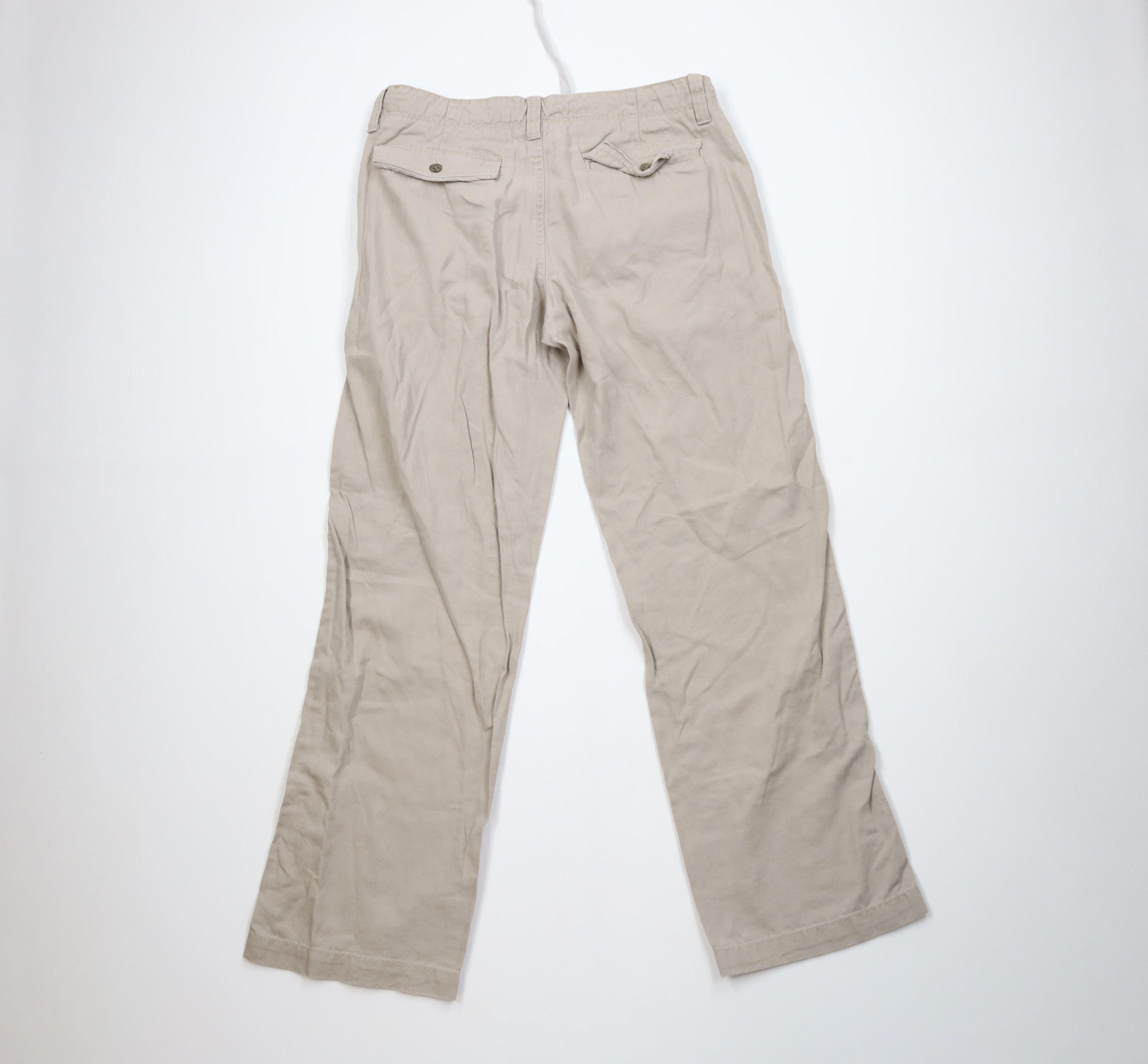 Vintage Vintage 90s Y2K Streetwear Linen Blend Wide Leg Pants Harem Size US 32 / EU 48 - 9 Thumbnail