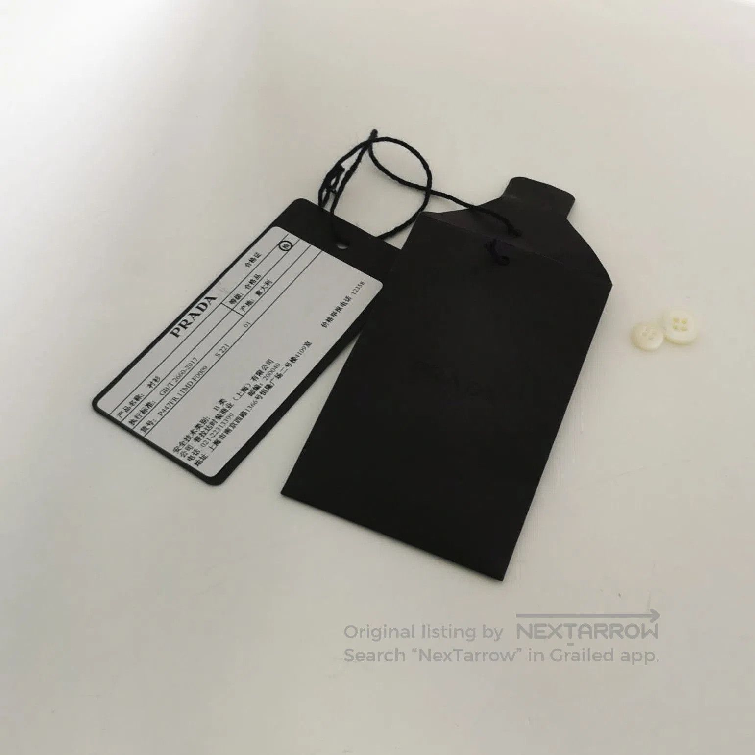 Prada Prada Cropped Cotton Long Sleeve Button. Size S / US 4 / IT 40 - 2 Thumbnail