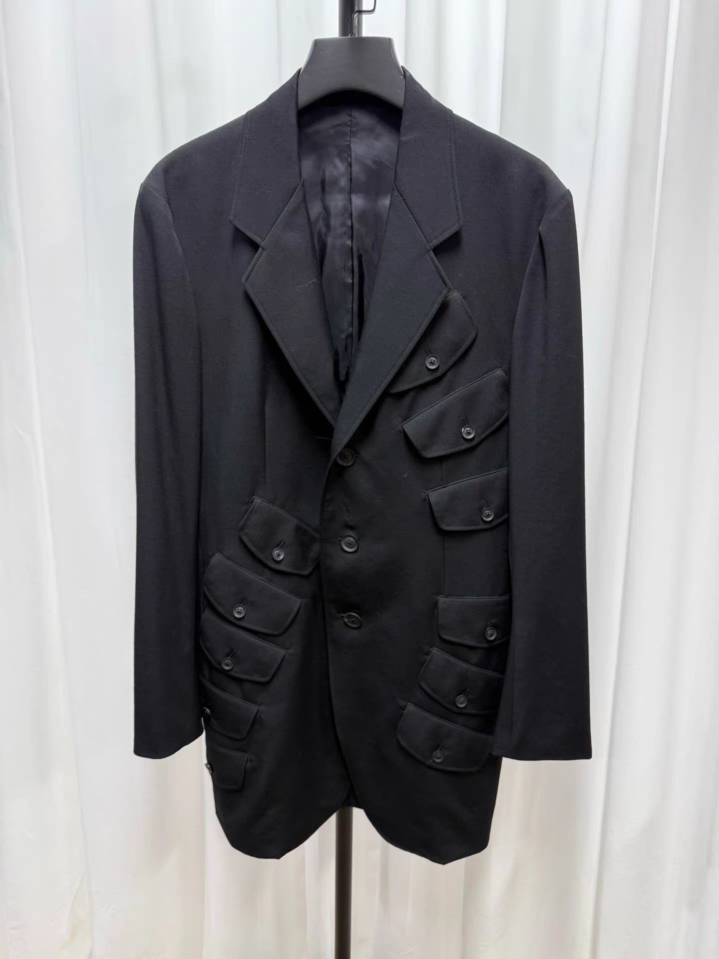 Yohji Yamamoto yohji yamamoto pour homme Pocket Blazer K20 Size US M / EU 48-50 / 2 - 1 Thumbnail