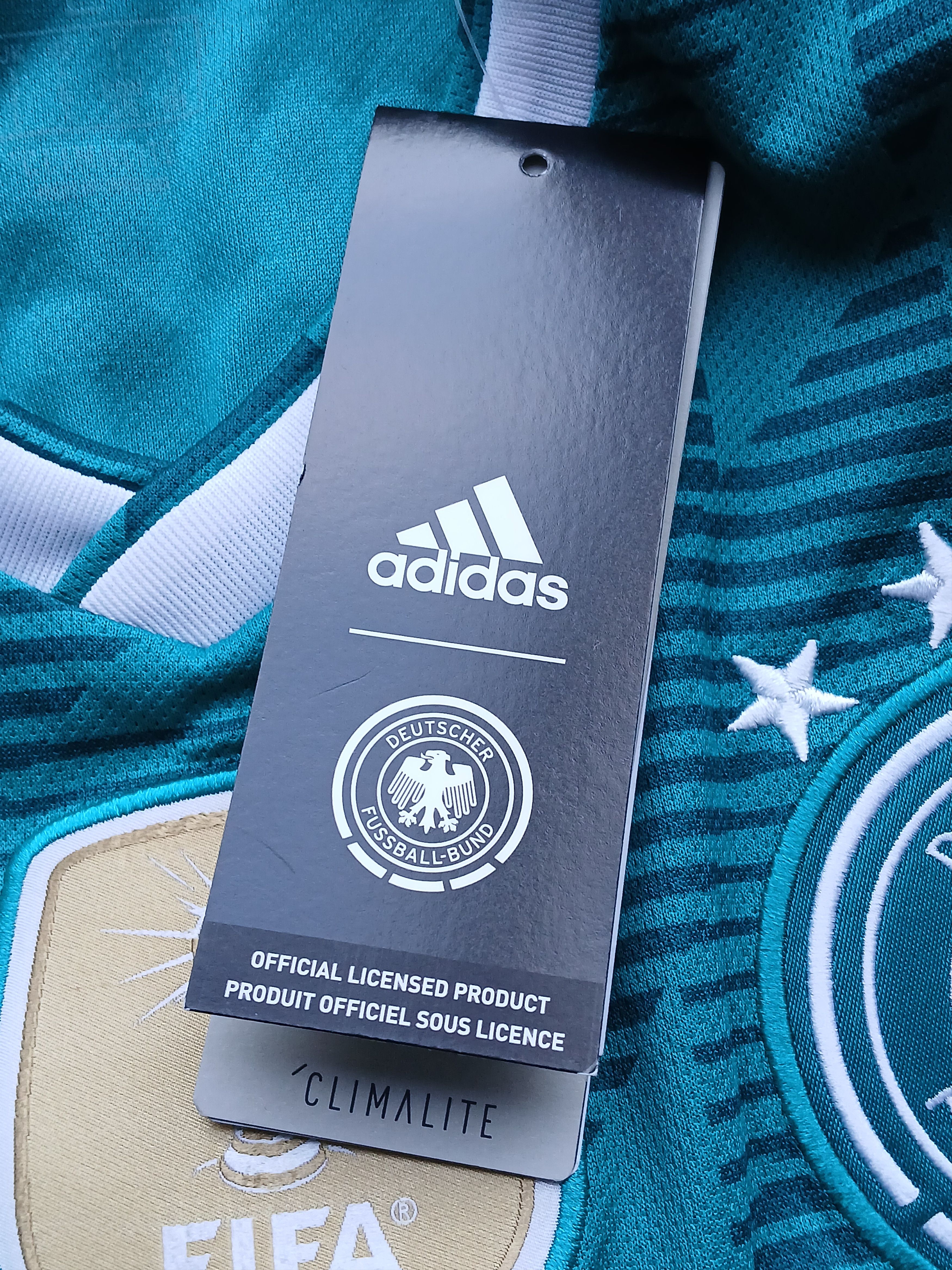 Adidas New Germany National Football Team 18/19 Away Jersey T-Shirt Size US L / EU 52-54 / 3 - 10 Thumbnail