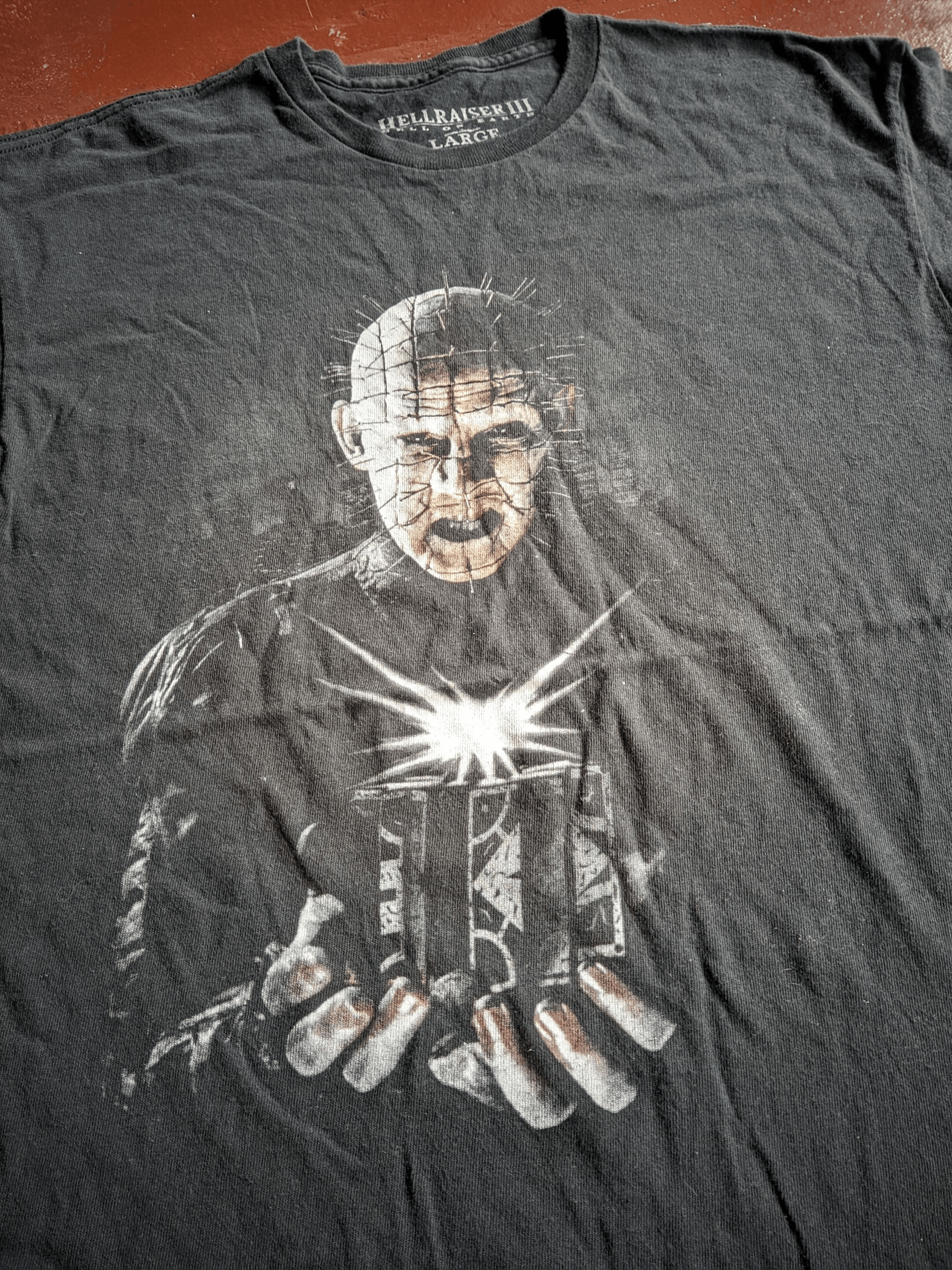 Other Vintage Movie HellRaiser lll Hell On Earth T Shirts Size US L / EU 52-54 / 3 - 2 Thumbnail