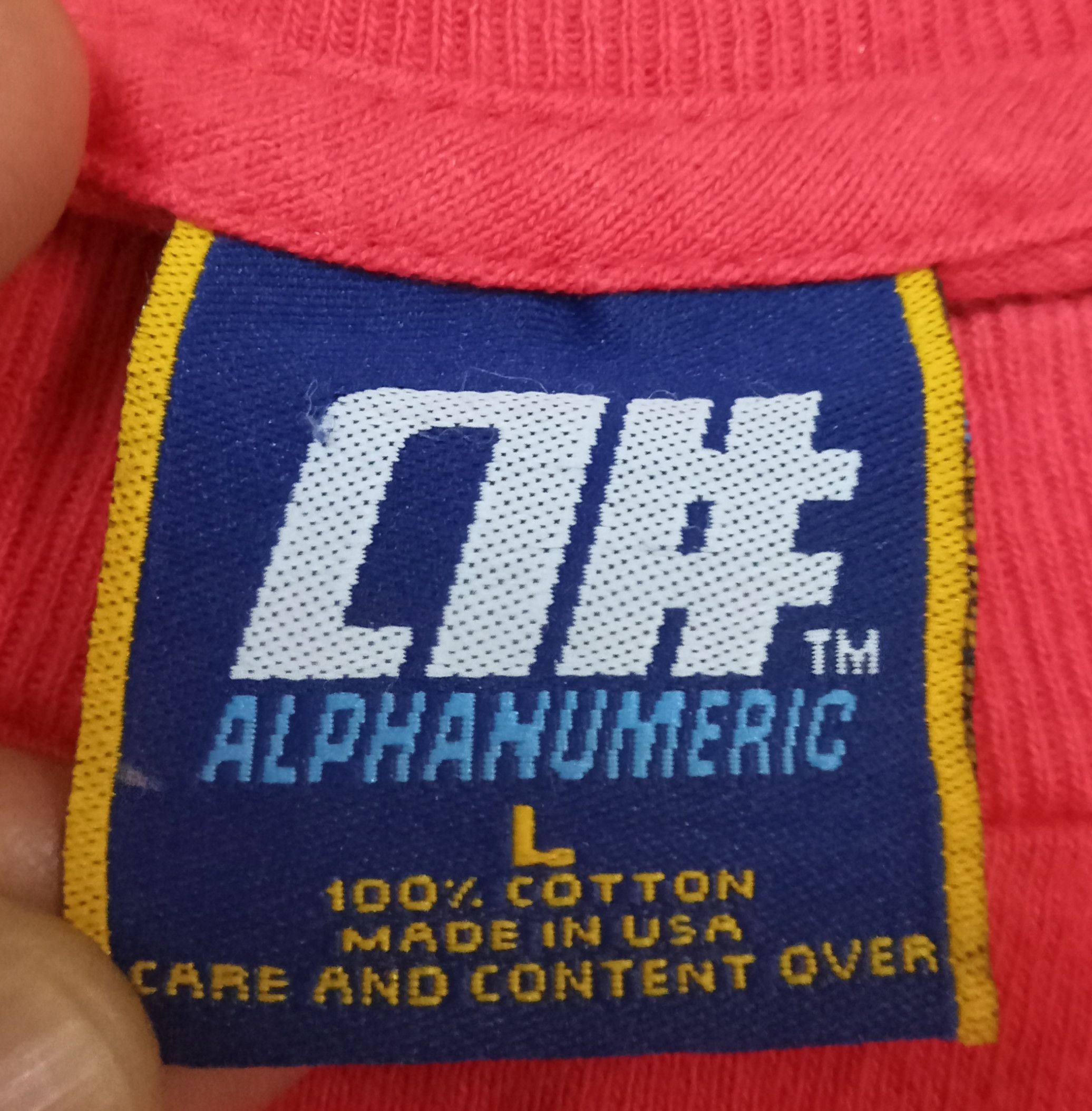 Alphanumeric Alphanumeric Power Environmental Protection Company T Shirt Size US L / EU 52-54 / 3 - 2 Thumbnail