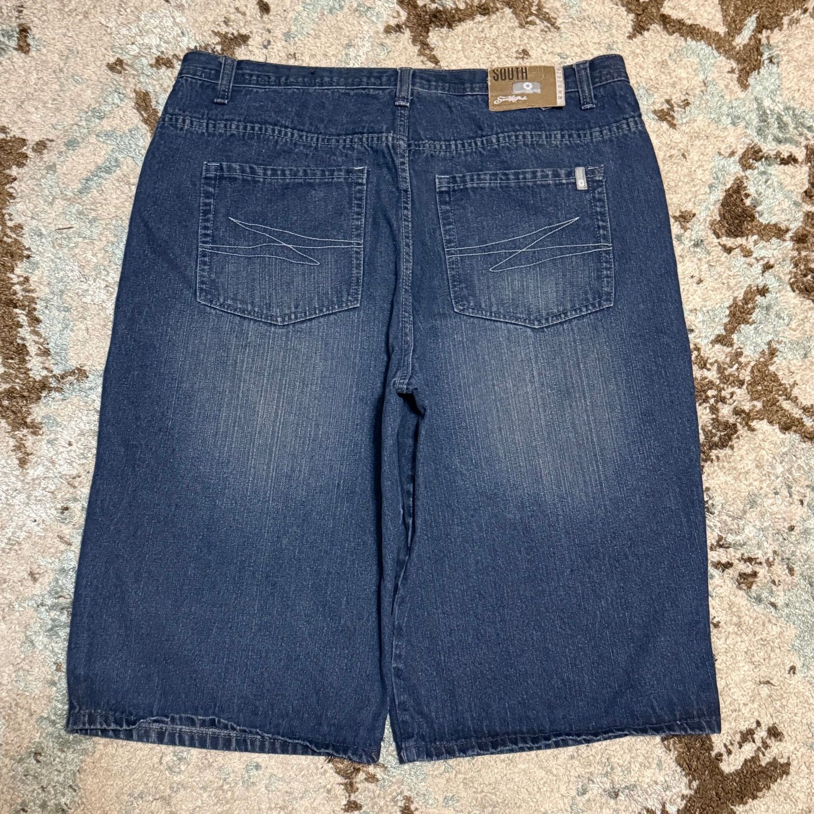 Southpole Vintage Southpole Baggy Jean Shorts Size 40 Y2K Size US 40 / EU 56 - 1 Thumbnail