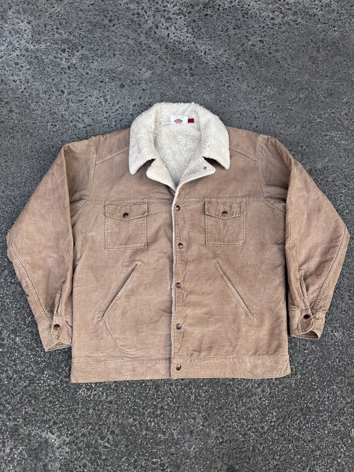 Dickies × Vintage DICKIES SHERPA PANA JACKET Size US XL / EU 56 / 4 - 1 Thumbnail