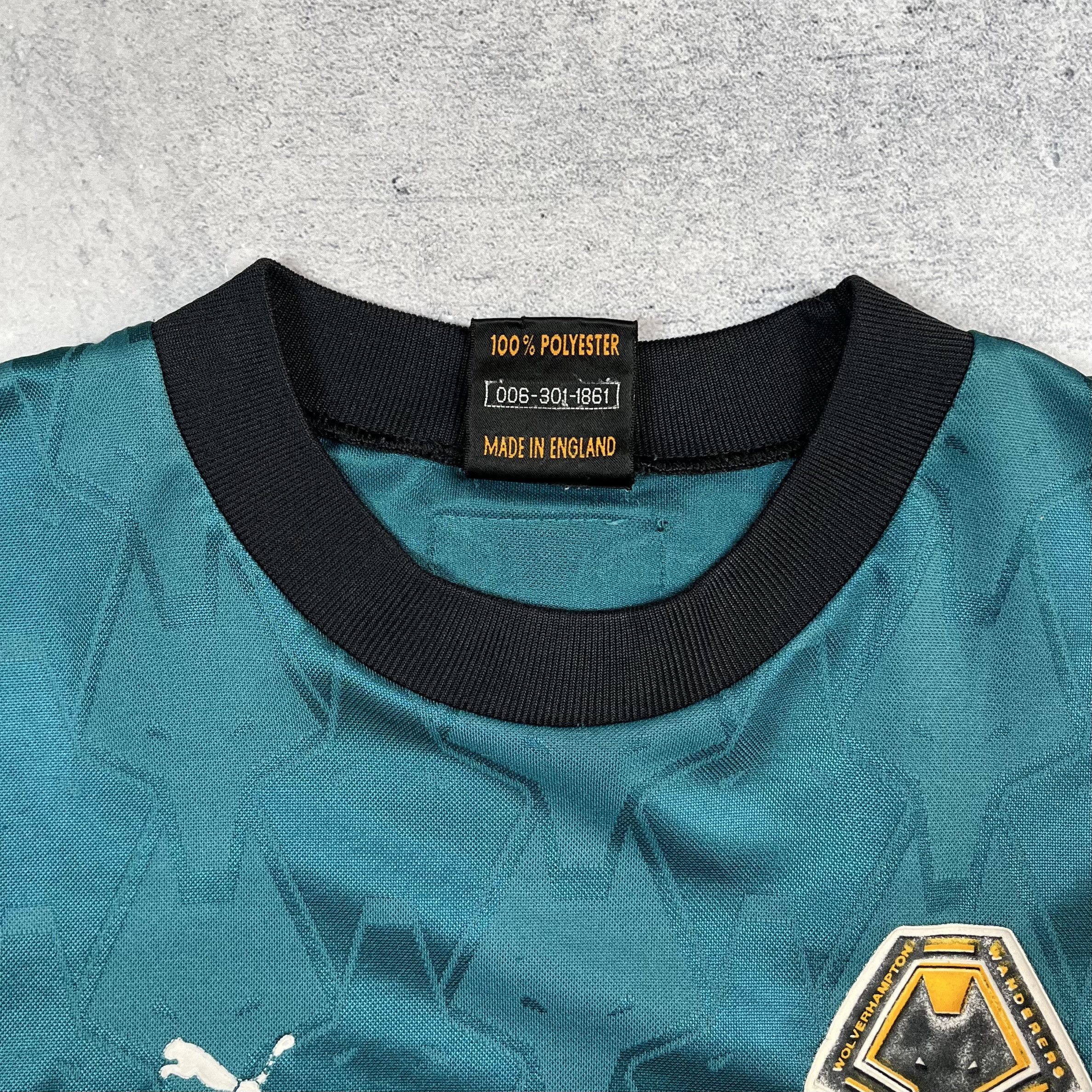 Puma Vintage Puma Wolverhampton Wanderers Soccer Jersey 1997/1999 Size US M / EU 48-50 / 2 - 10 Thumbnail