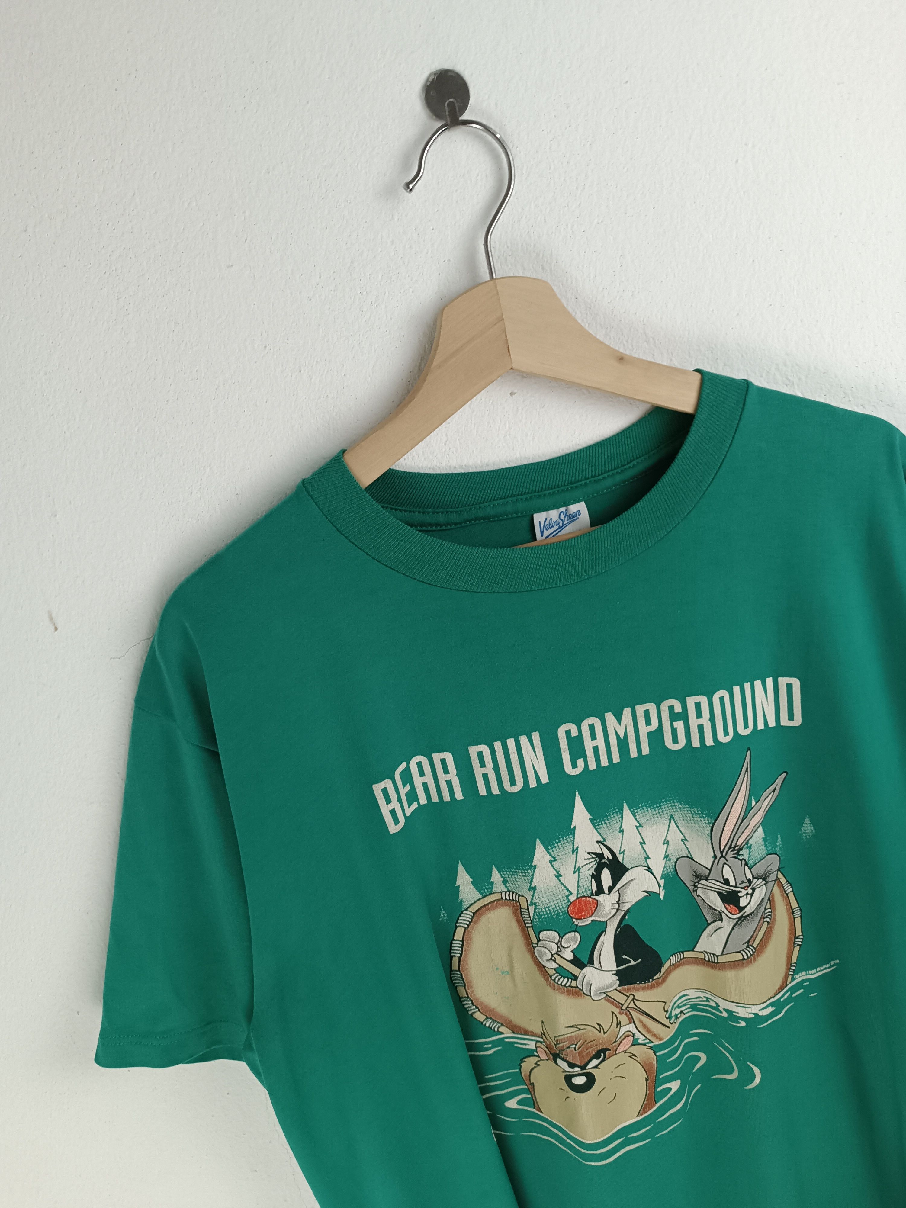 Vintage VINTAGE 1992 BEAR RUN CAMPGROUND LOONEY TUNES TAZ TWEETY Size US L / EU 52-54 / 3 - 5 Thumbnail