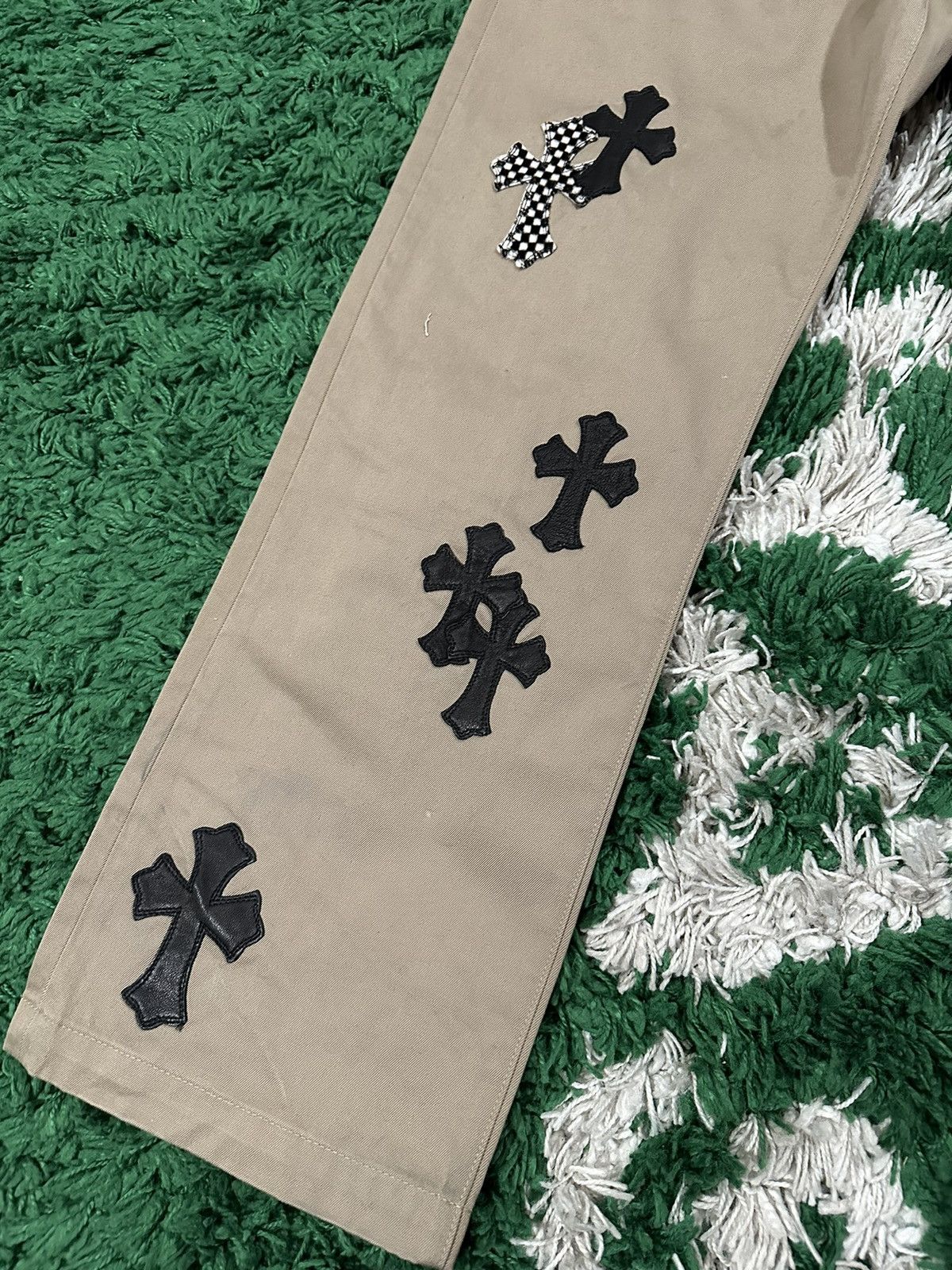 Chrome Hearts Chrome Hearts 40 Patch Tan Chino Pants Size US 34 / EU 50 - 5 Thumbnail