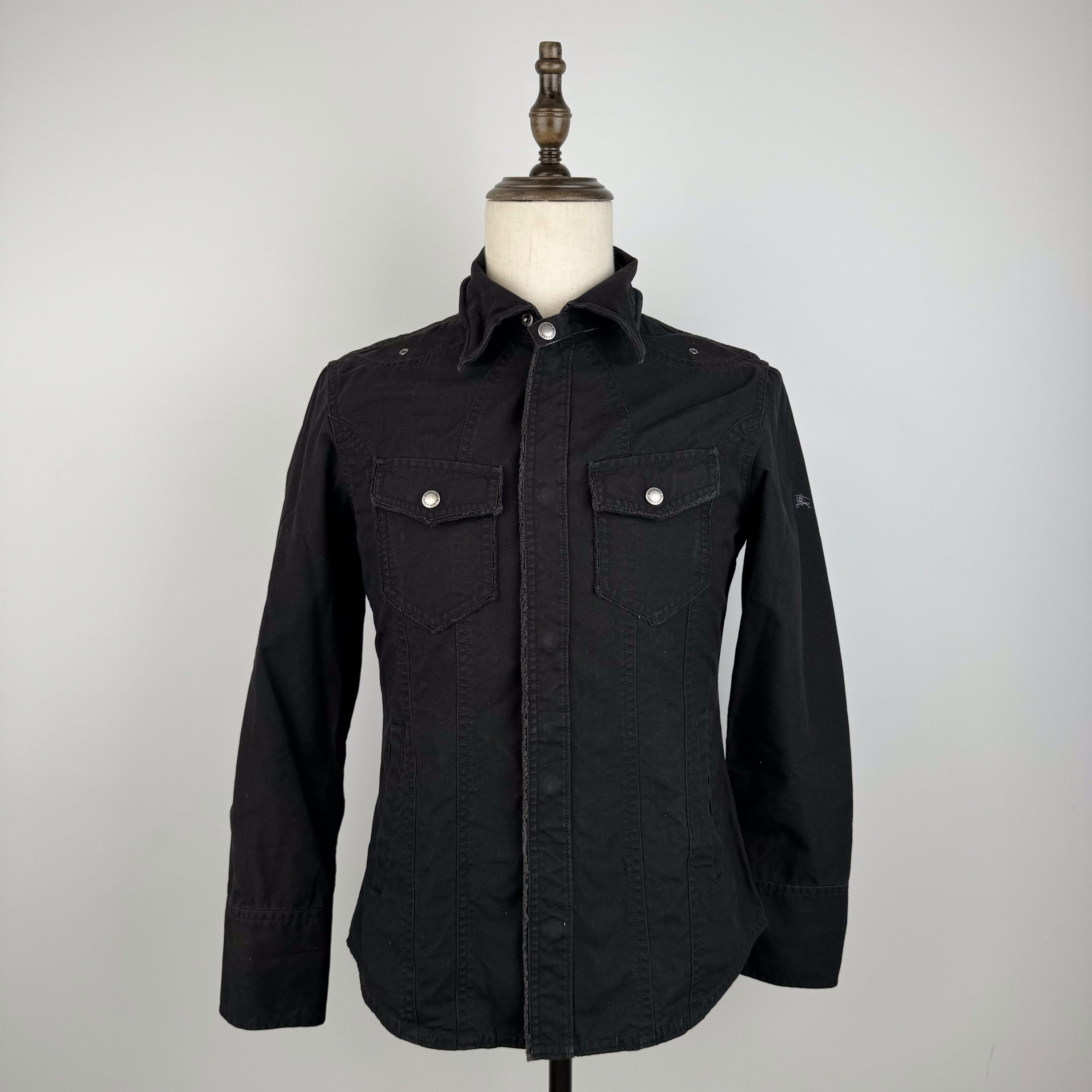 Burberry Burberry Long Sleeve Shirt thick Size M / US 6-8 / IT 42-44 - 1 Thumbnail