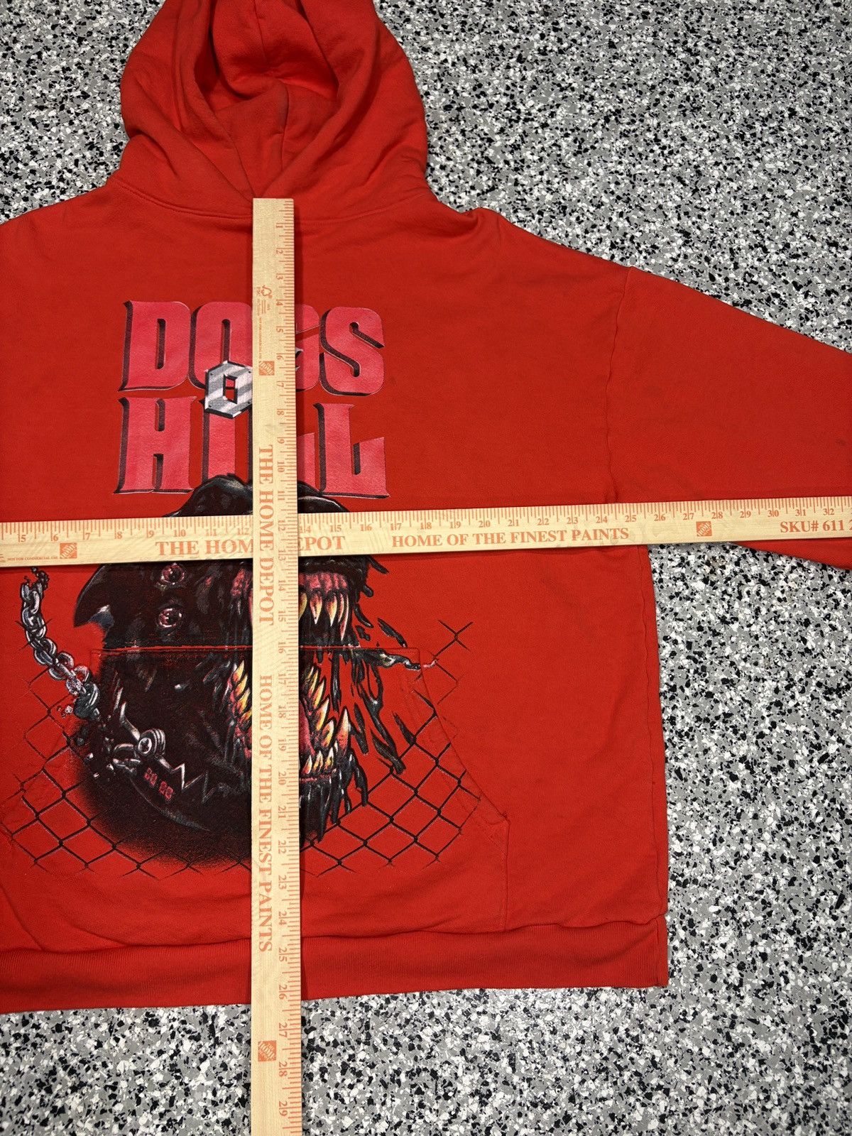 Billy Hill 2020 Billy Hill Red Collection #4 “Dog Of Hill” Hoodie Sz XL Size US XL / EU 56 / 4 - 6 Thumbnail