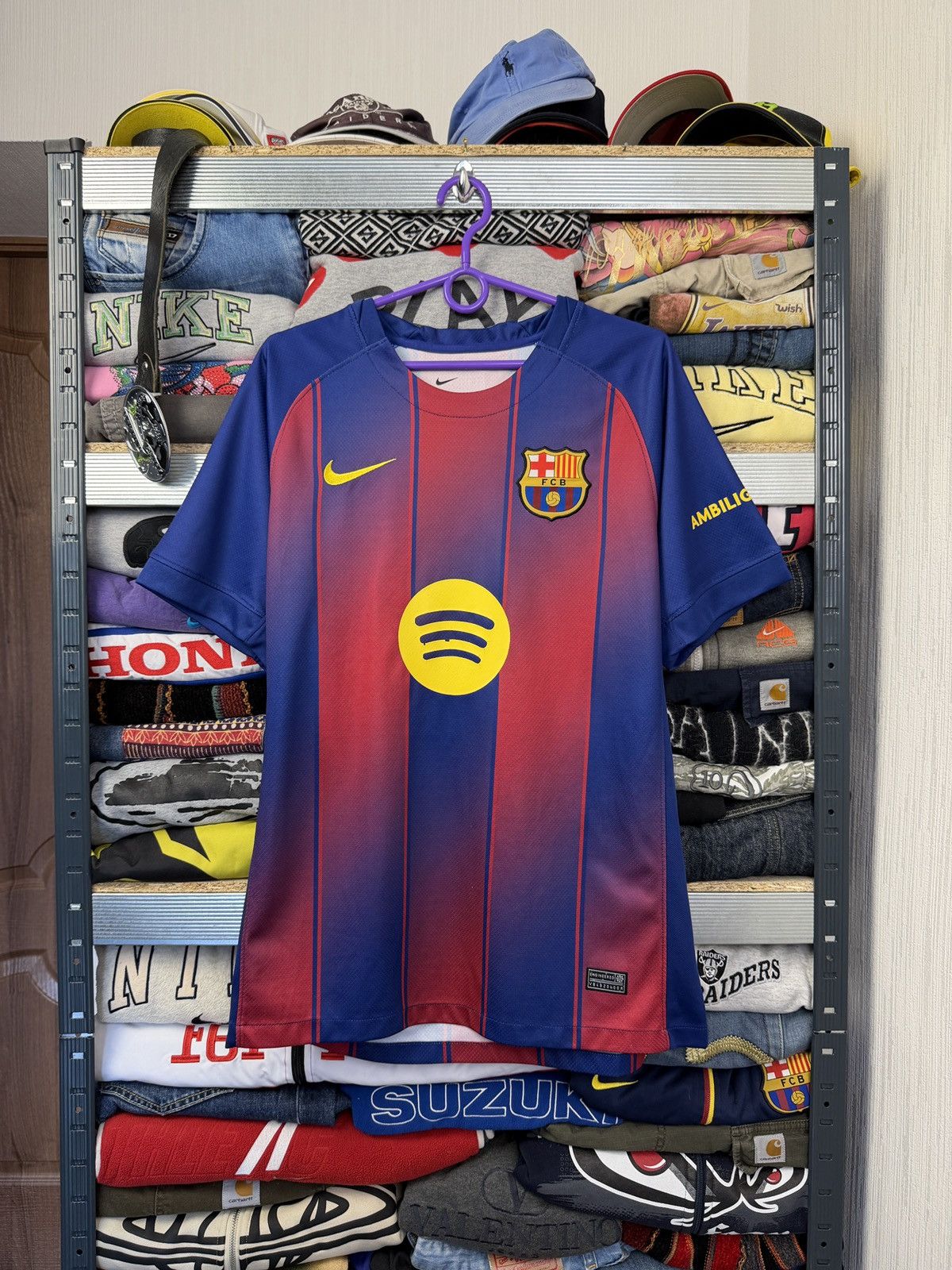 Nike Nike FCB Barcelona Football Tee jersey Size US L / EU 52-54 / 3 - 1 Thumbnail