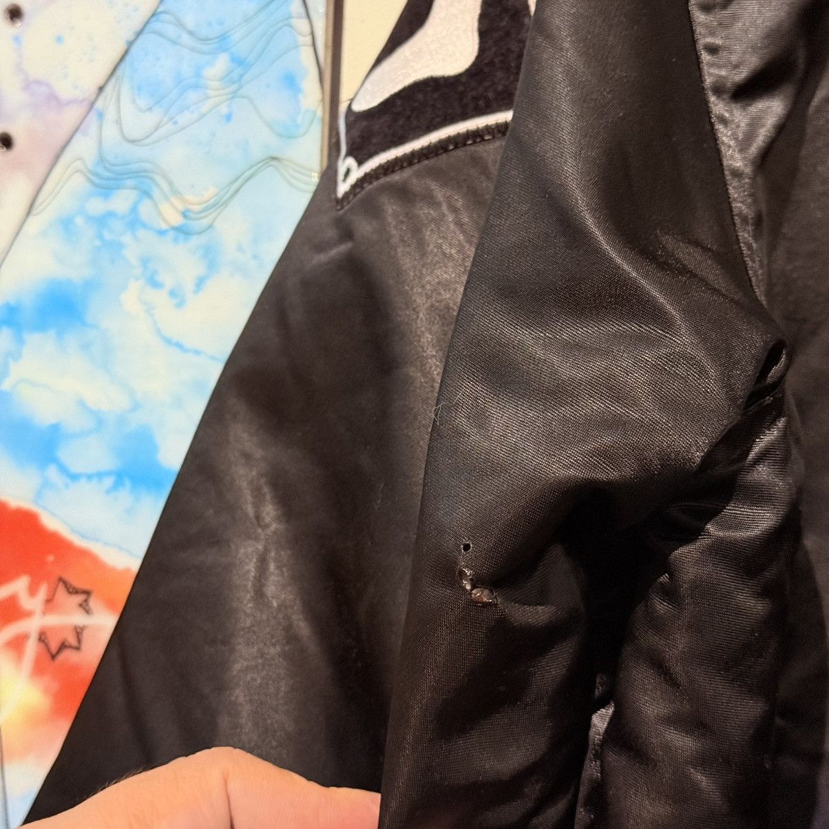 Starter Vintage 80s Starter Chicago White Sox Satin Varsity Jacket Size US M / EU 48-50 / 2 - 8 Thumbnail