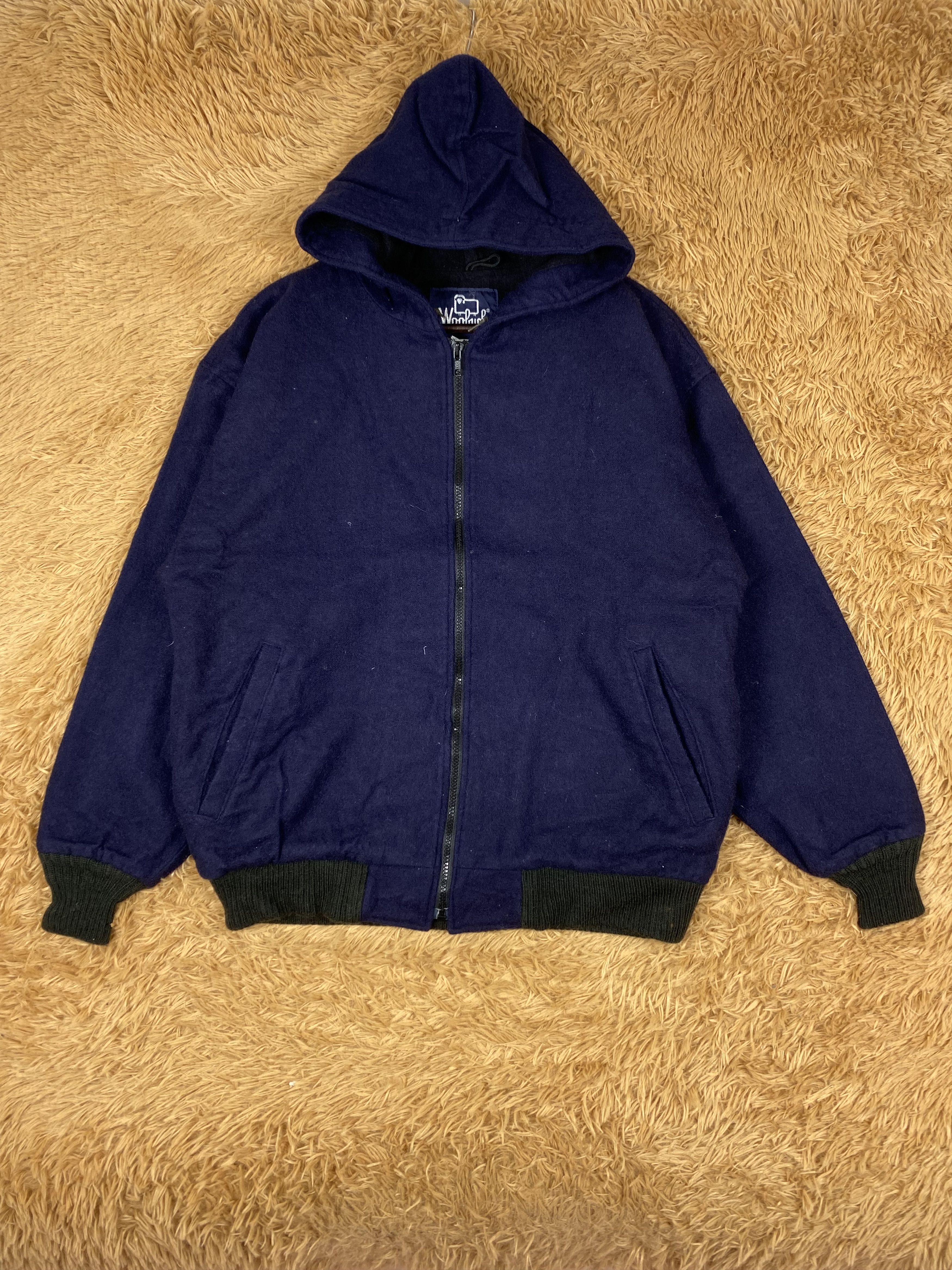 Woolrich Woolen Mills Vintage Woolrich With Hoodie Jacket DJ0964 Size US L / EU 52-54 / 3 - 1 Thumbnail
