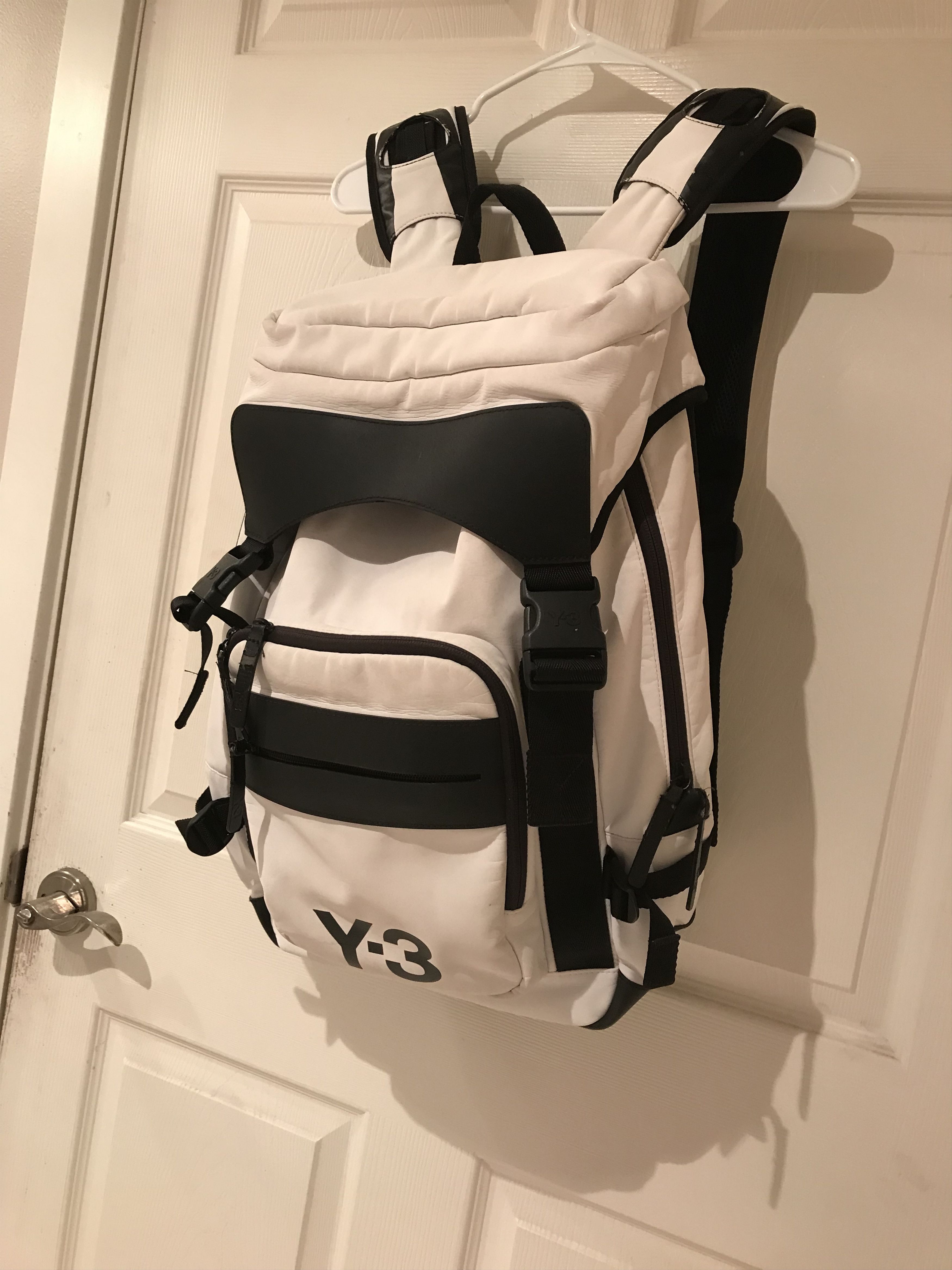 Adidas Y-3 Ultratech Backpack White Large Size ONE SIZE - 2 Thumbnail