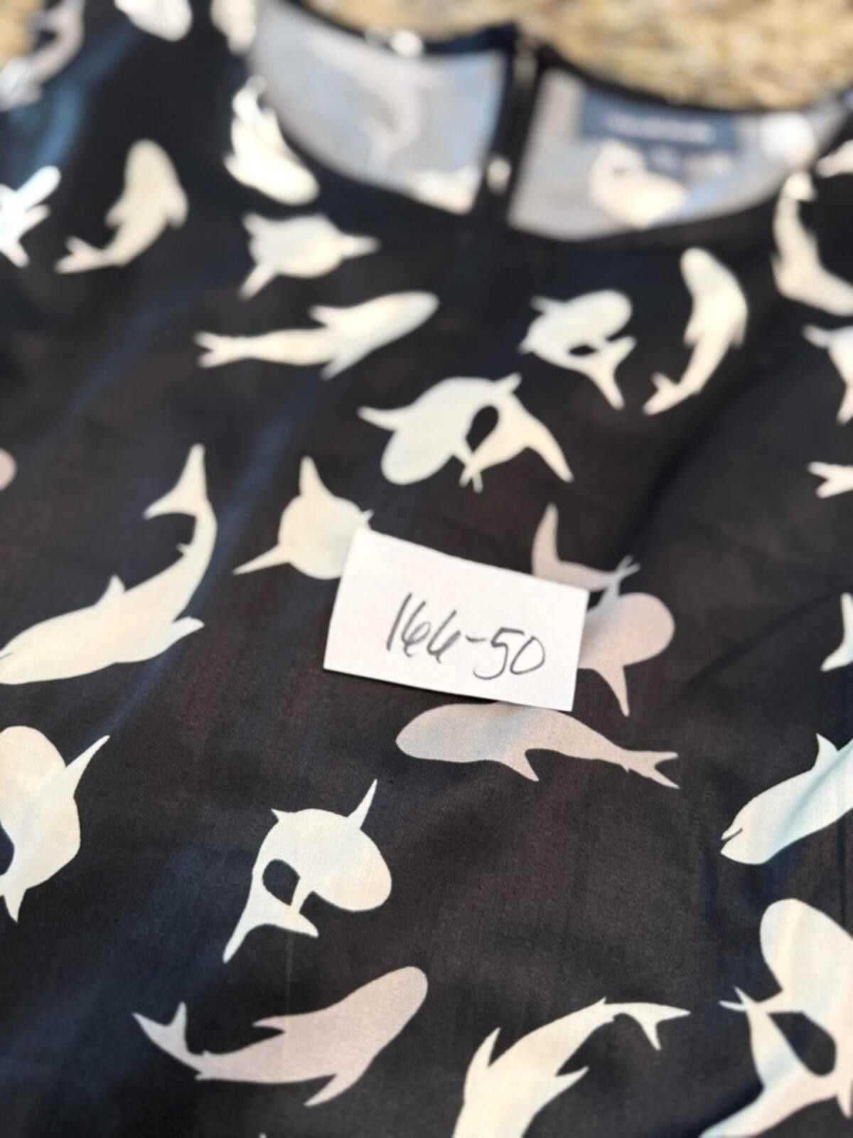 Other ModCloth Shark print mini dress black white resort SZ XS Size XS / US 0-2 / IT 36-38 - 11 Thumbnail