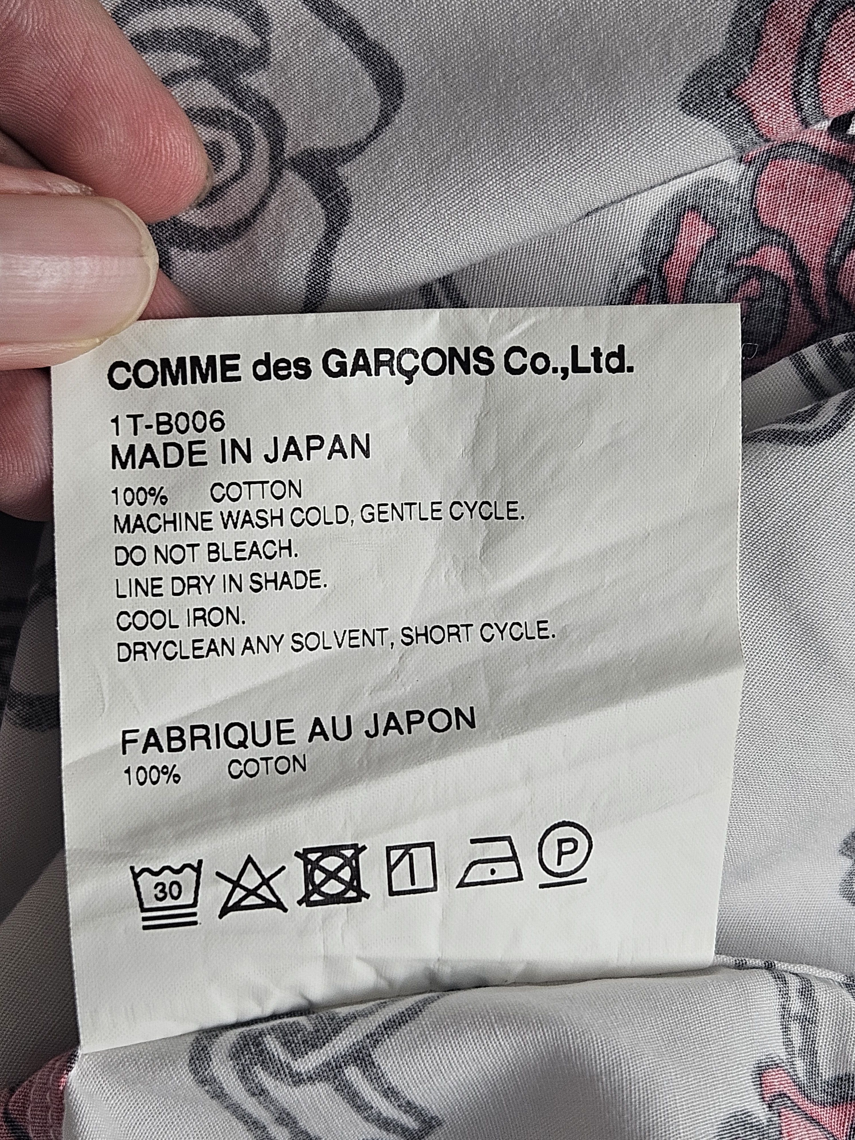 Comme des Garcons Comme des Garcons Black CDG Roses Barbed Wire casual work Size US M / EU 48-50 / 2 - 7 Thumbnail
