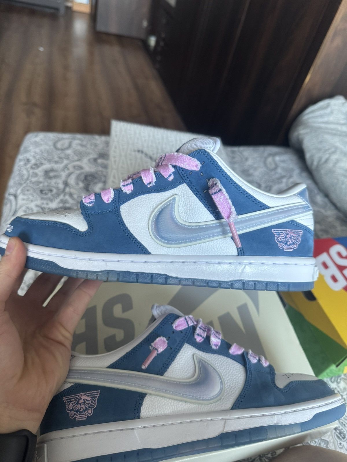 Nike Nike Sb Dunk Low Born x Raised One Block at Time 8,5US Size US 8.5 / EU 41-42 - 2 Thumbnail