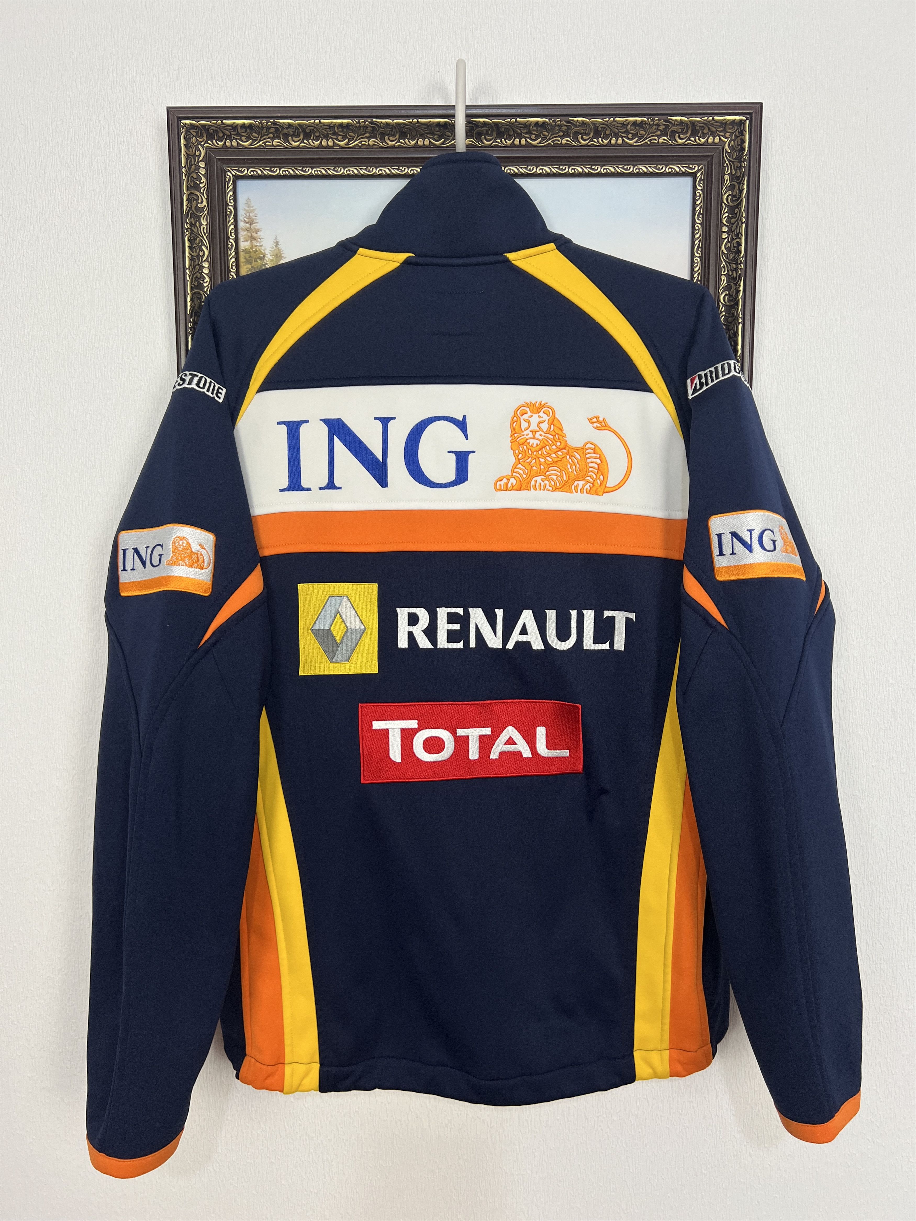 Vintage Renault Fleece Zip Jacket Racing Big Logo F1 Team Rare Hype Size US M / EU 48-50 / 2 - 9 Thumbnail
