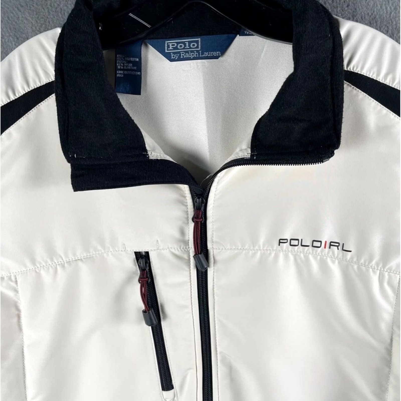Polo Ralph Lauren Polo Ralph Lauren Jacket Mens XL White Black Soft Shell Full Zip Outdoor Size US XL / EU 56 / 4 - 3 Thumbnail