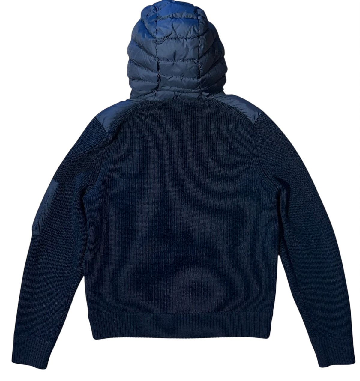 Moncler Moncler Wool Padded Cardigan Navy Size US M / EU 48-50 / 2 - 7 Thumbnail