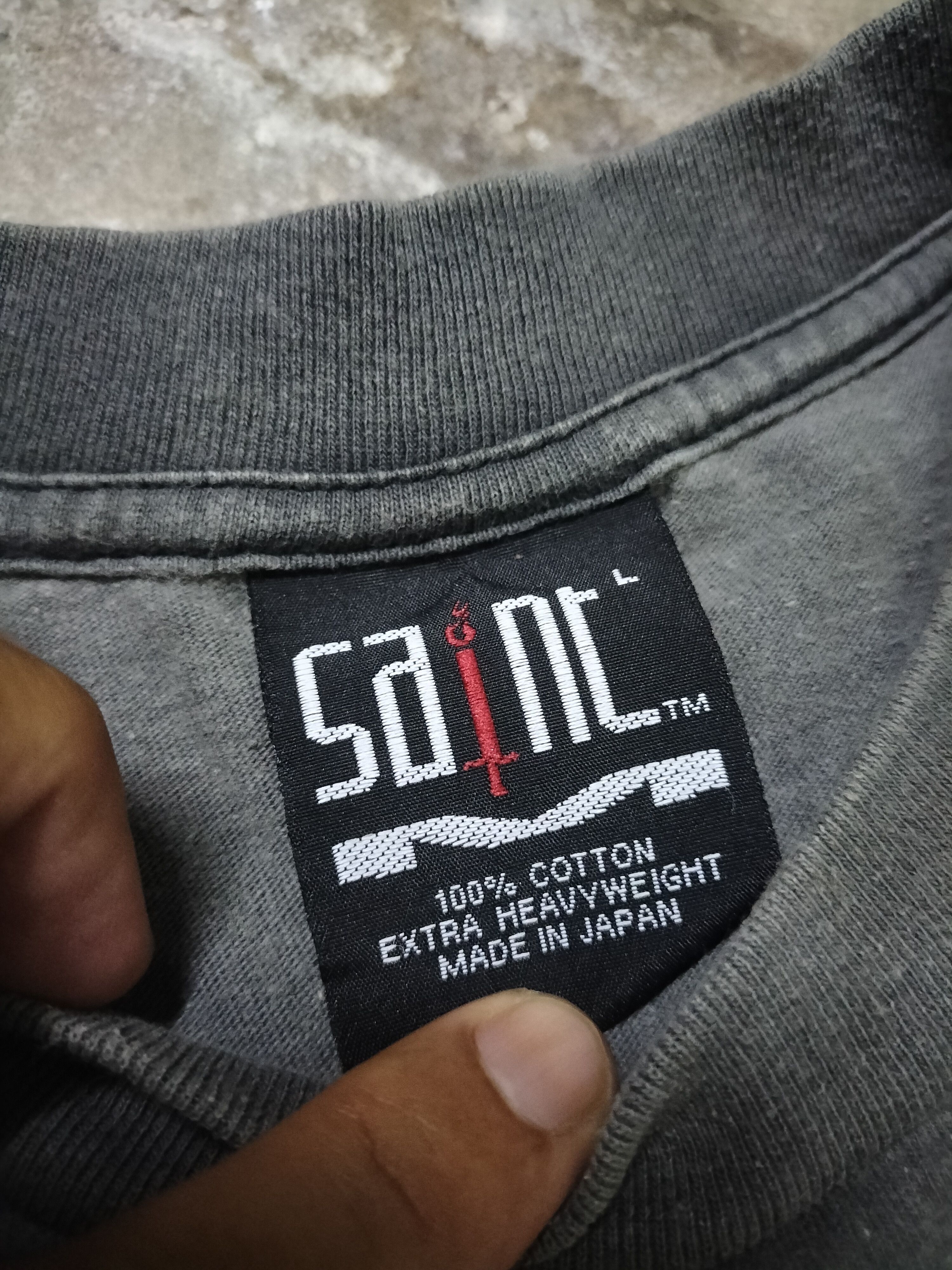 Japanese Brand Saints Stay Real Marry Raptees Faded Distressed fashion Size US L / EU 52-54 / 3 - 8 Thumbnail