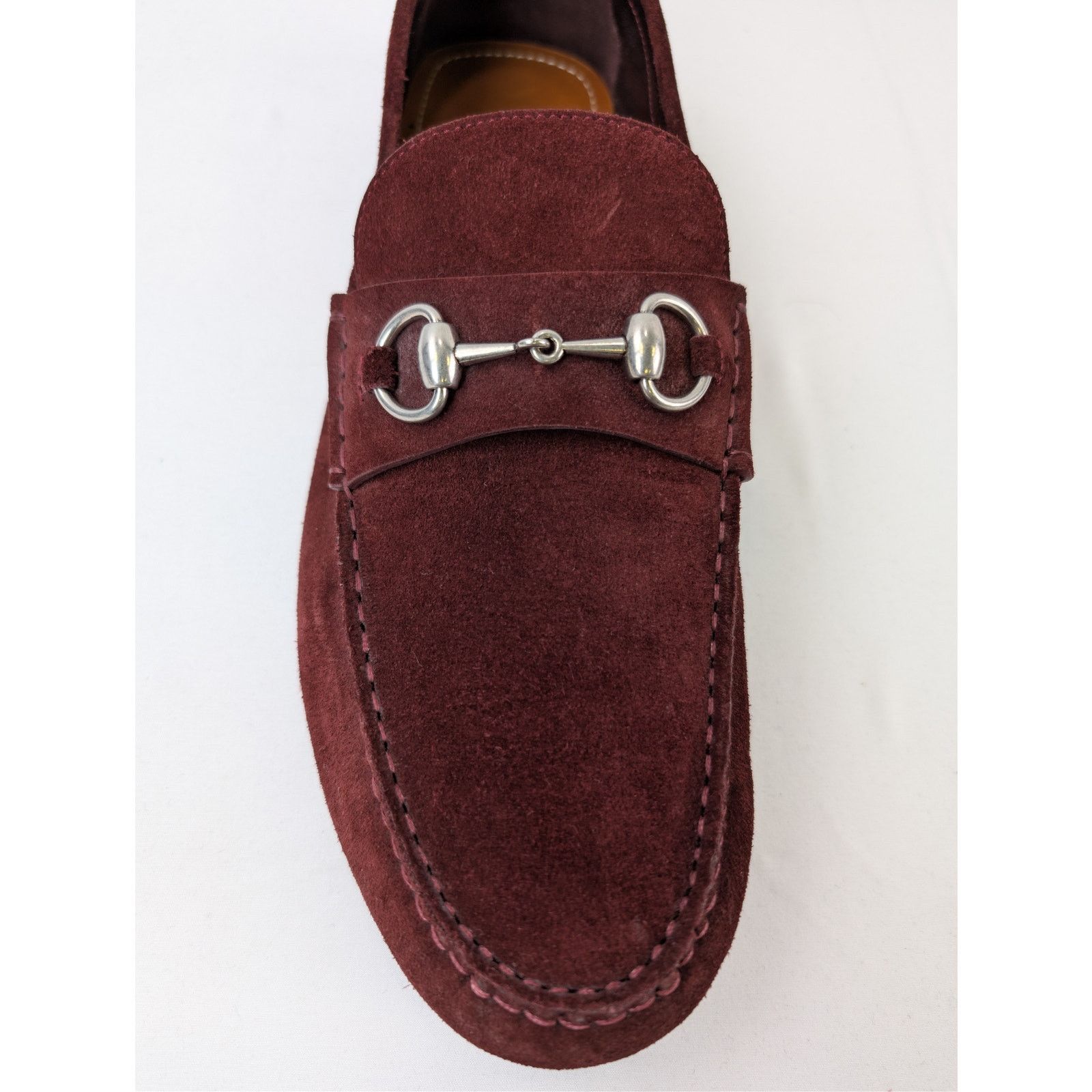 Gucci o1rshd1 Moccasin Leather Suede Sweet Loafers Shoe boots Size US 12.5 / EU 45-46 - 15 Thumbnail